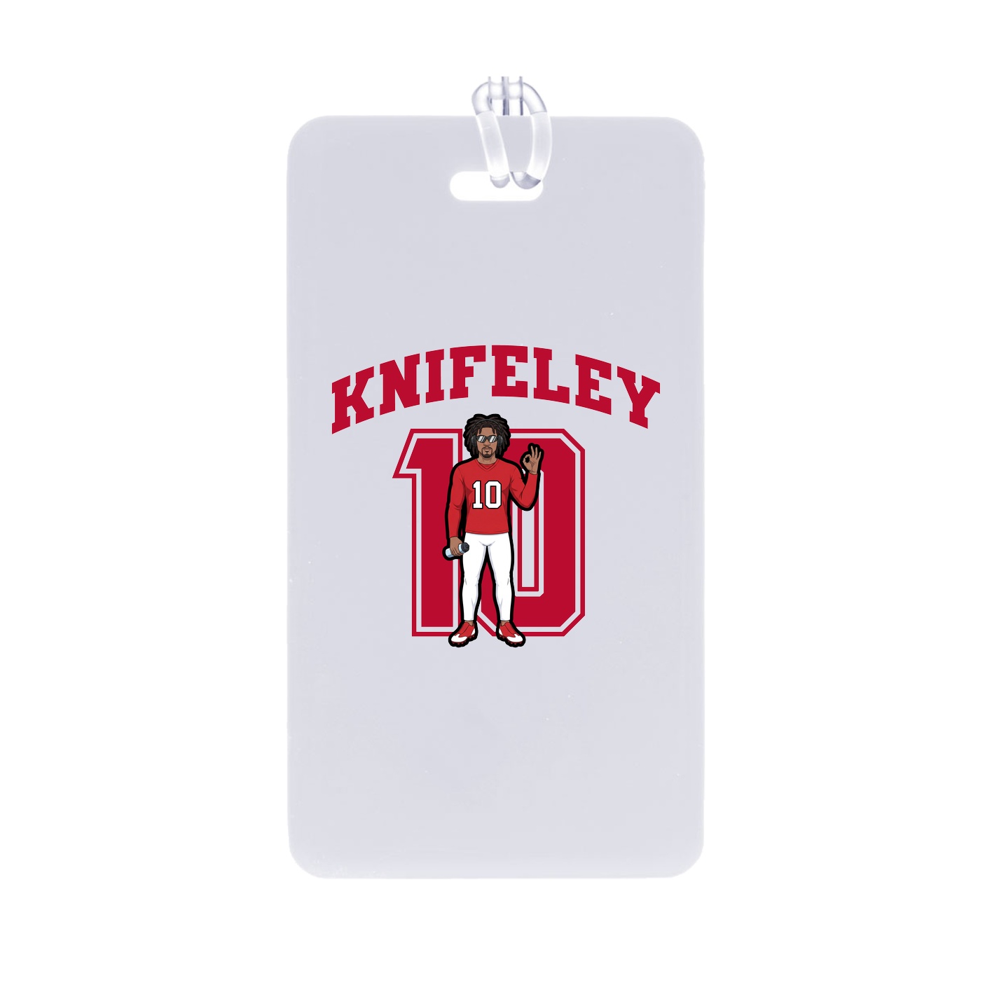 Bag Tag — Number in Classic