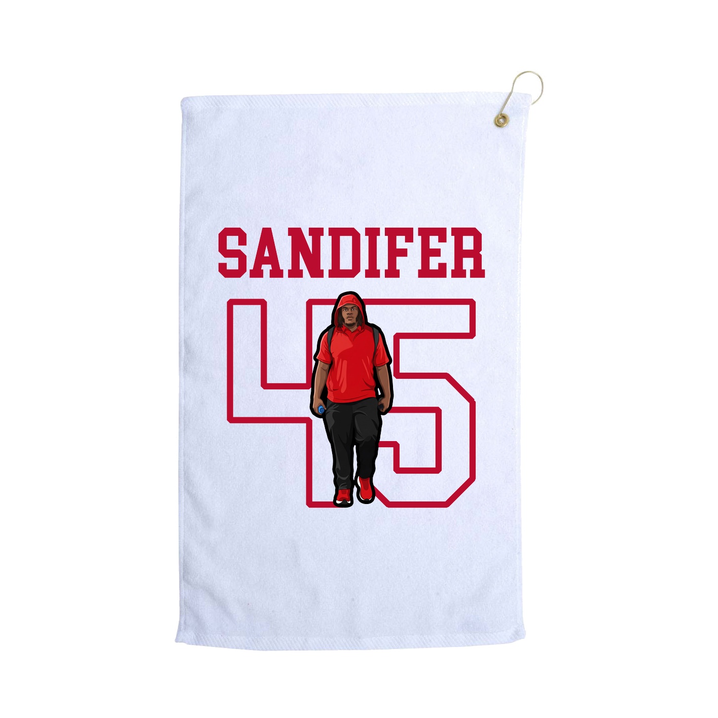 Golf Towel — Shirsey in White