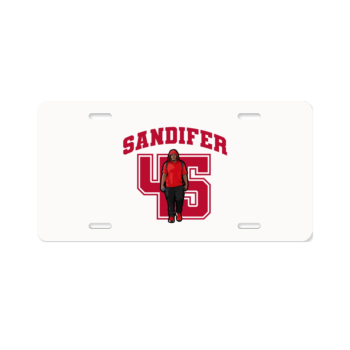 License Plate — Number in Classic