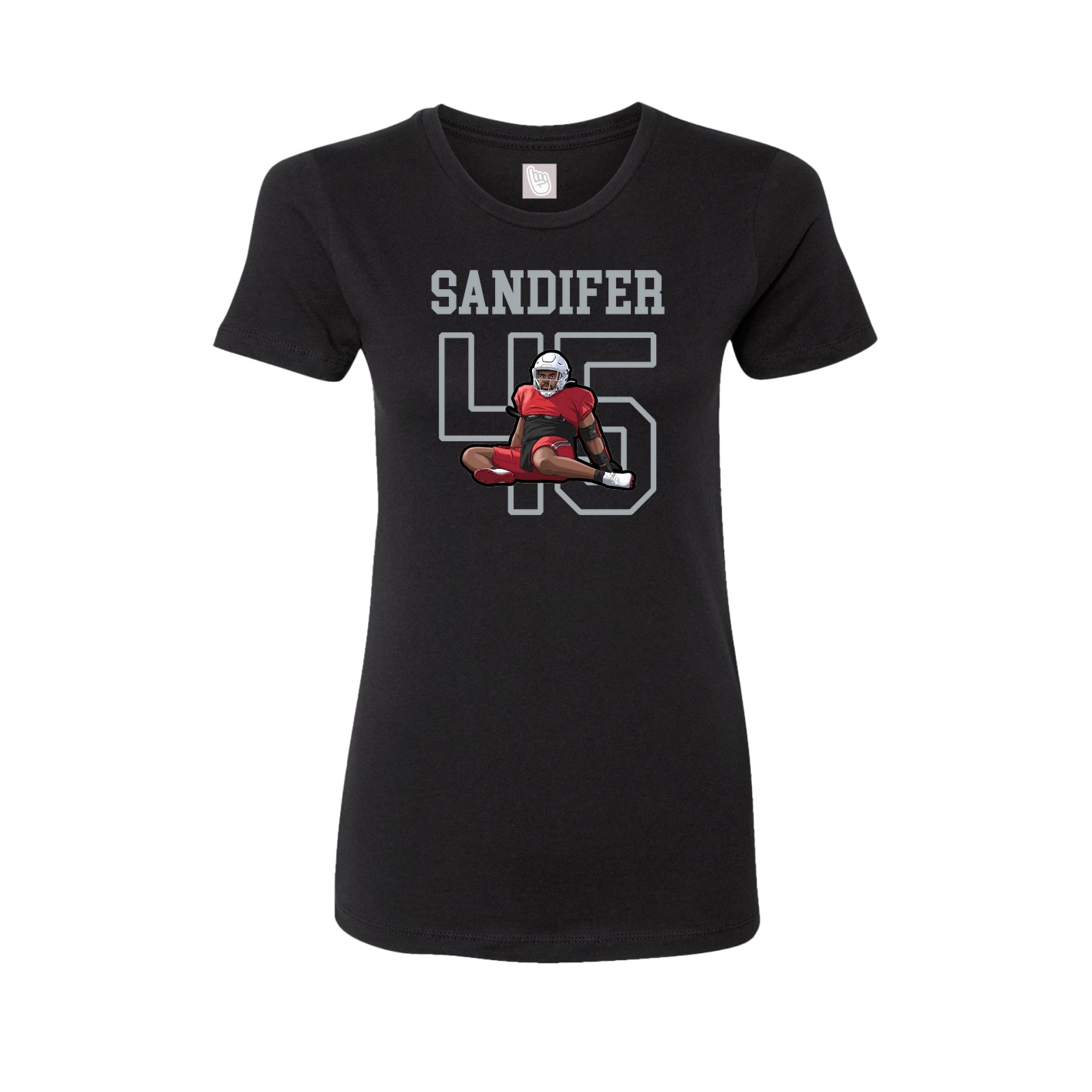 Fitted Women's Tee — Shirsey in Black