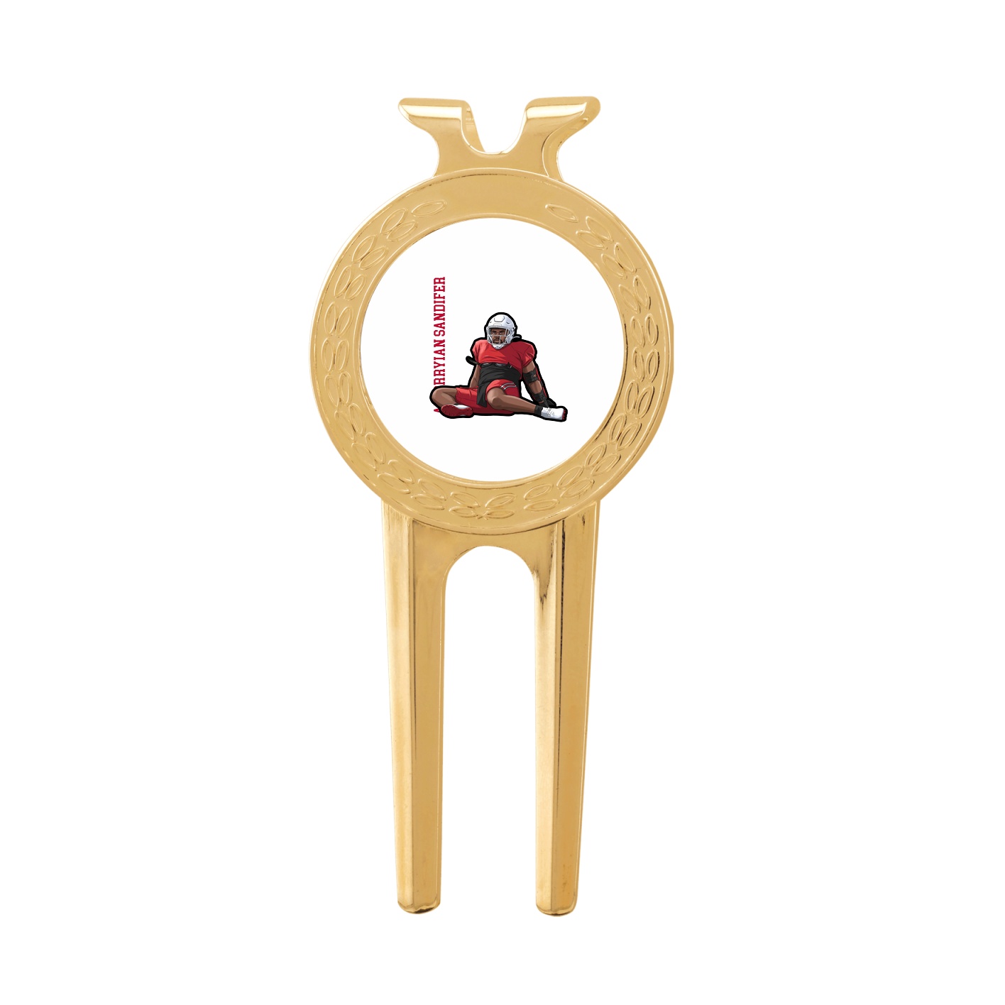 Divot Tool with Ball Marker — Name Vertical in Classic