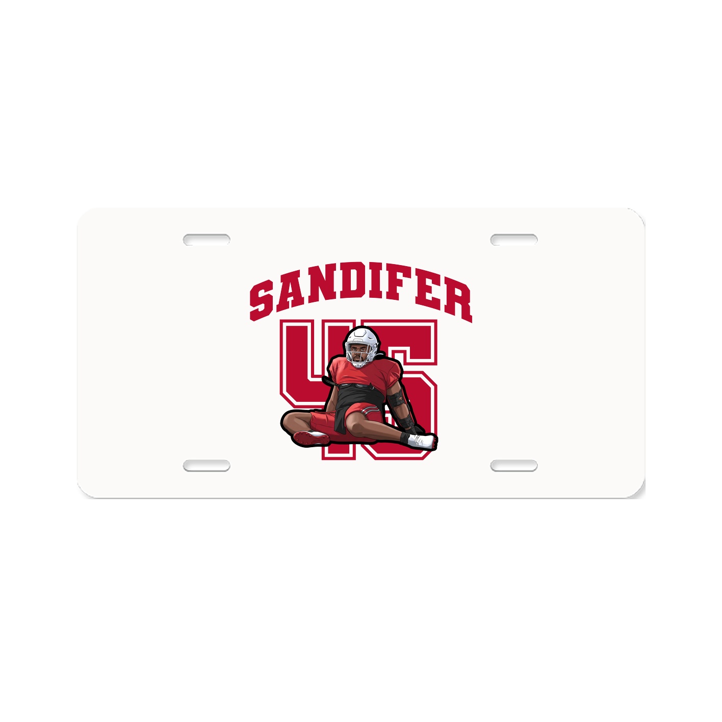 License Plate — Number in Classic
