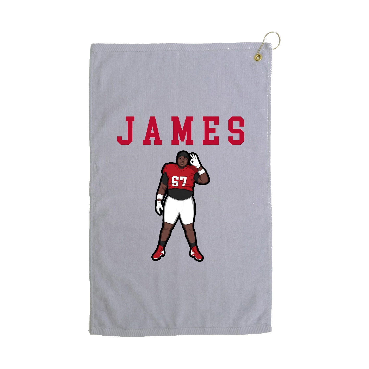 Golf Towel — Shirsey in Grey