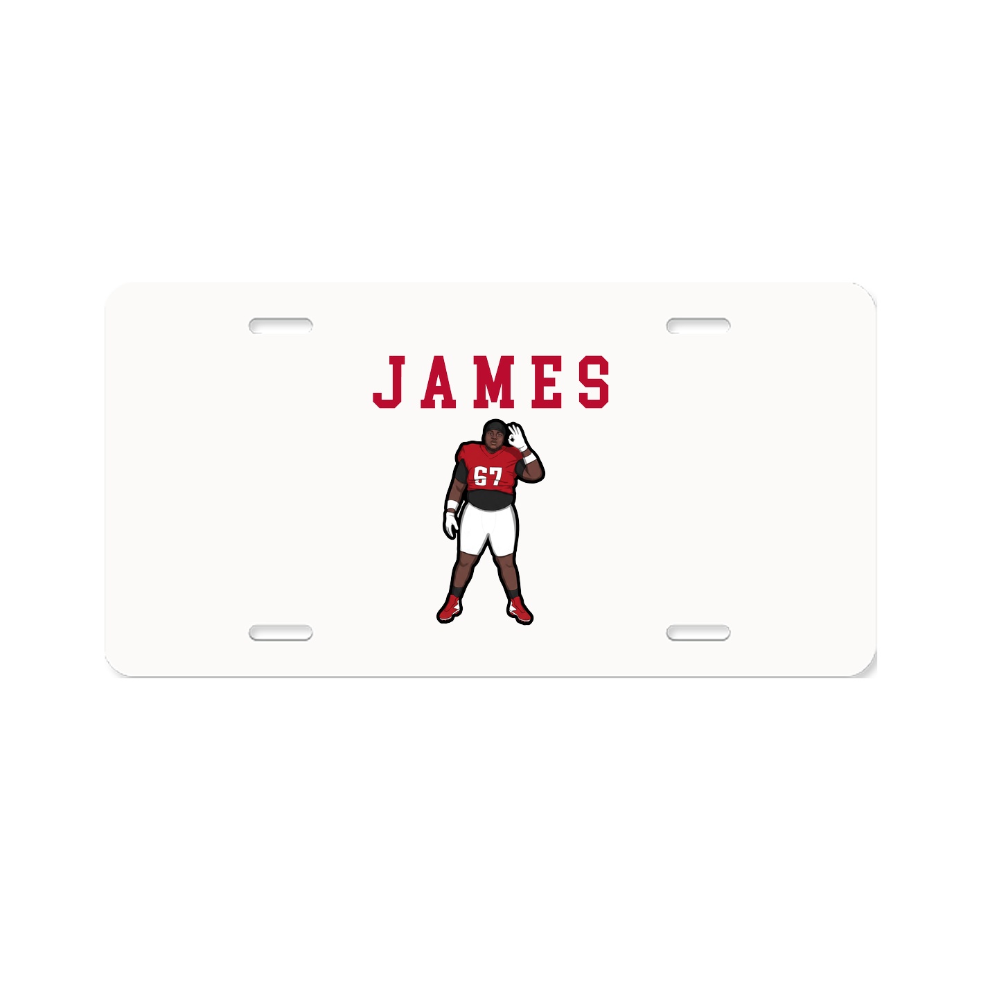 License Plate — Shirsey in Classic