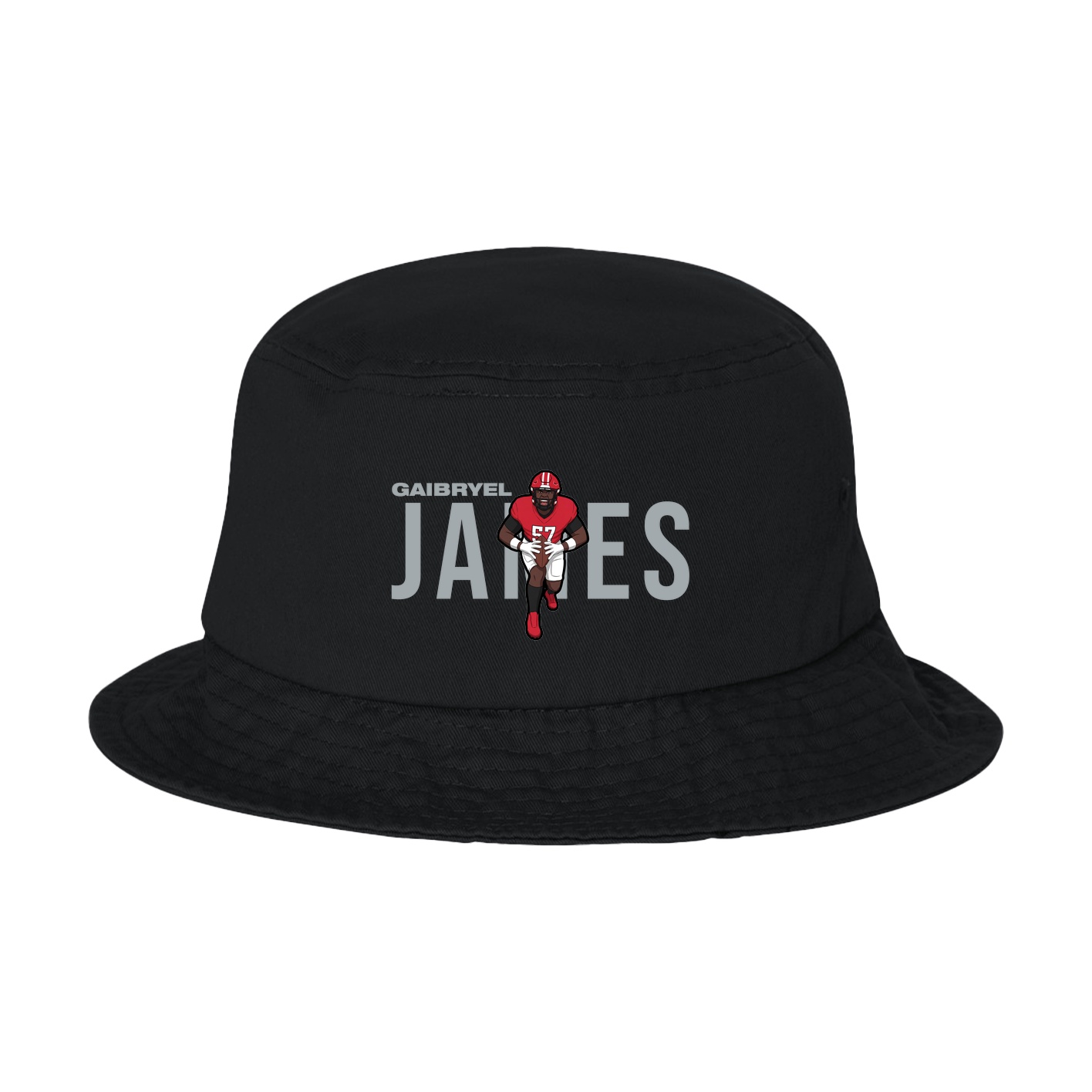 Bucket Cap — Player Name in Black