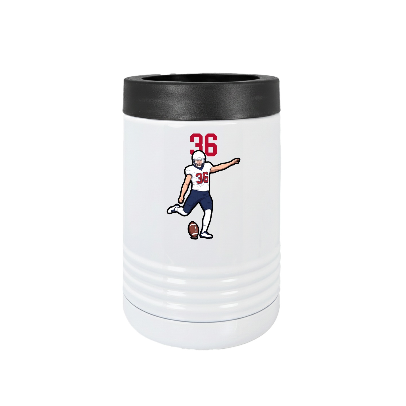 Beverage Holder — Number Top in White