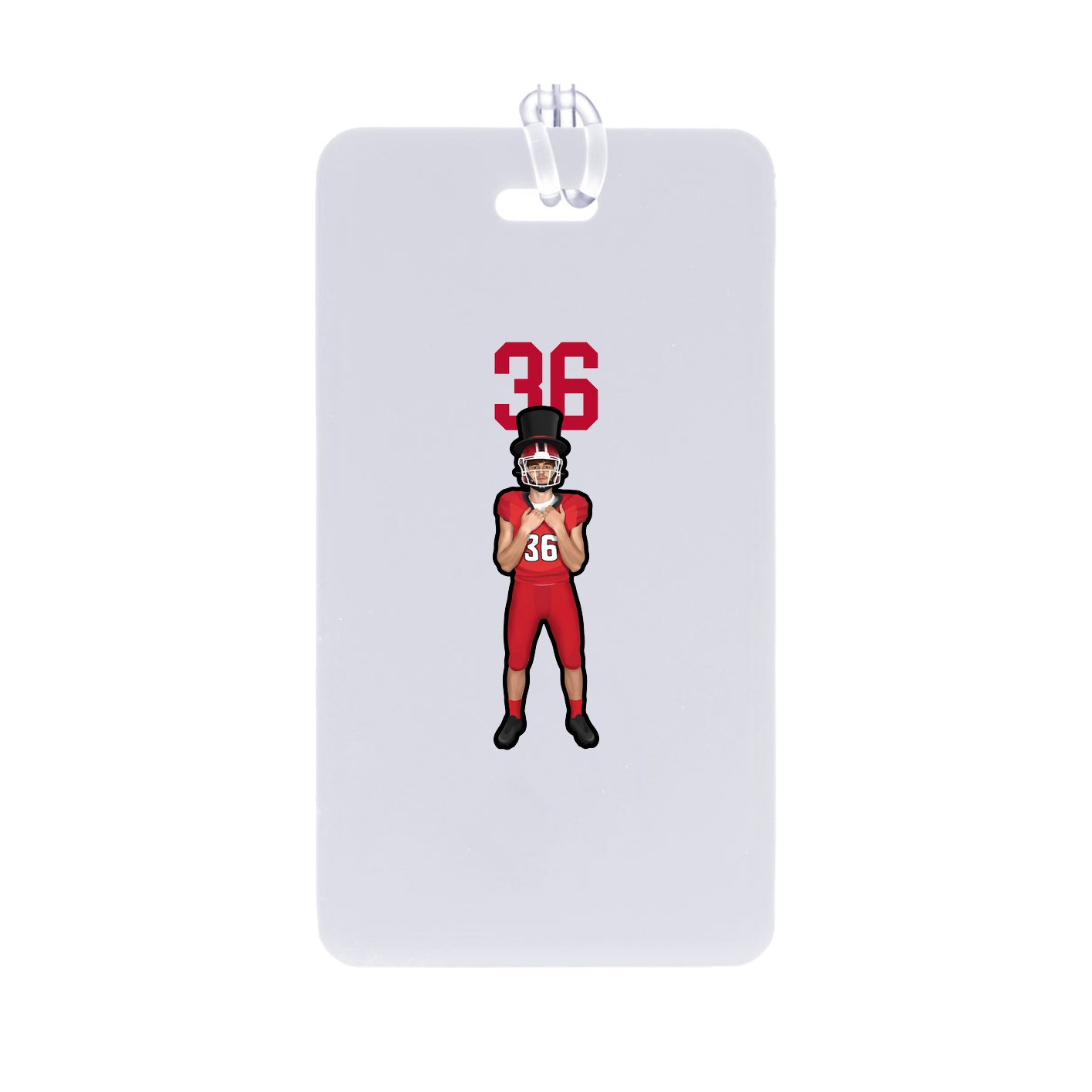 Bag Tag — Number Top in Classic