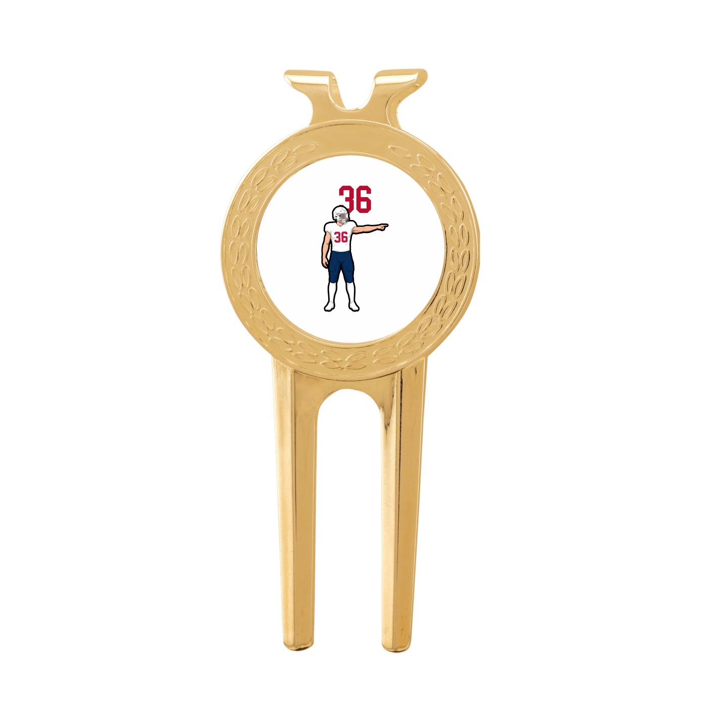 Divot Tool with Ball Marker — Number Top in Classic