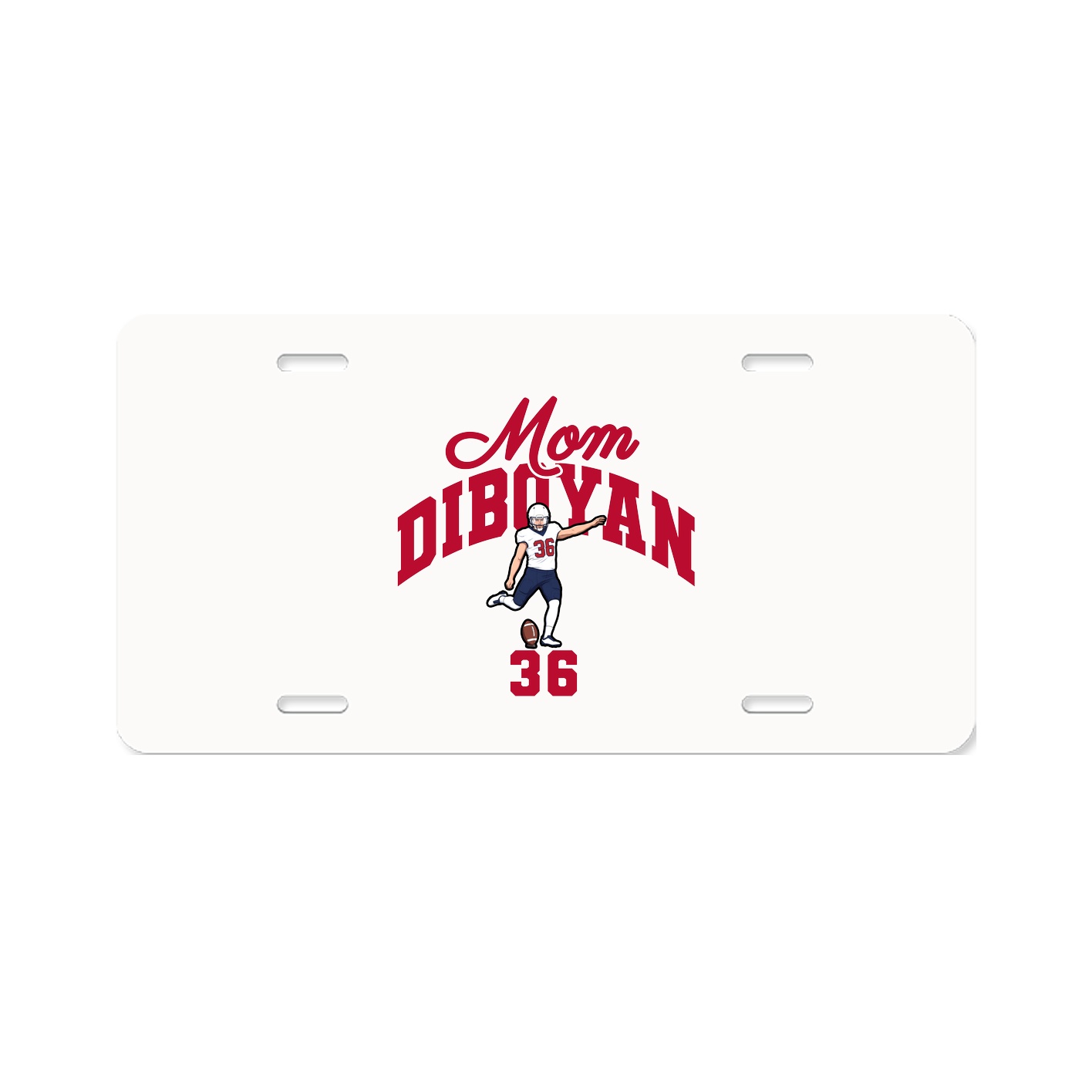 License Plate — Mothers Day Arch in Classic