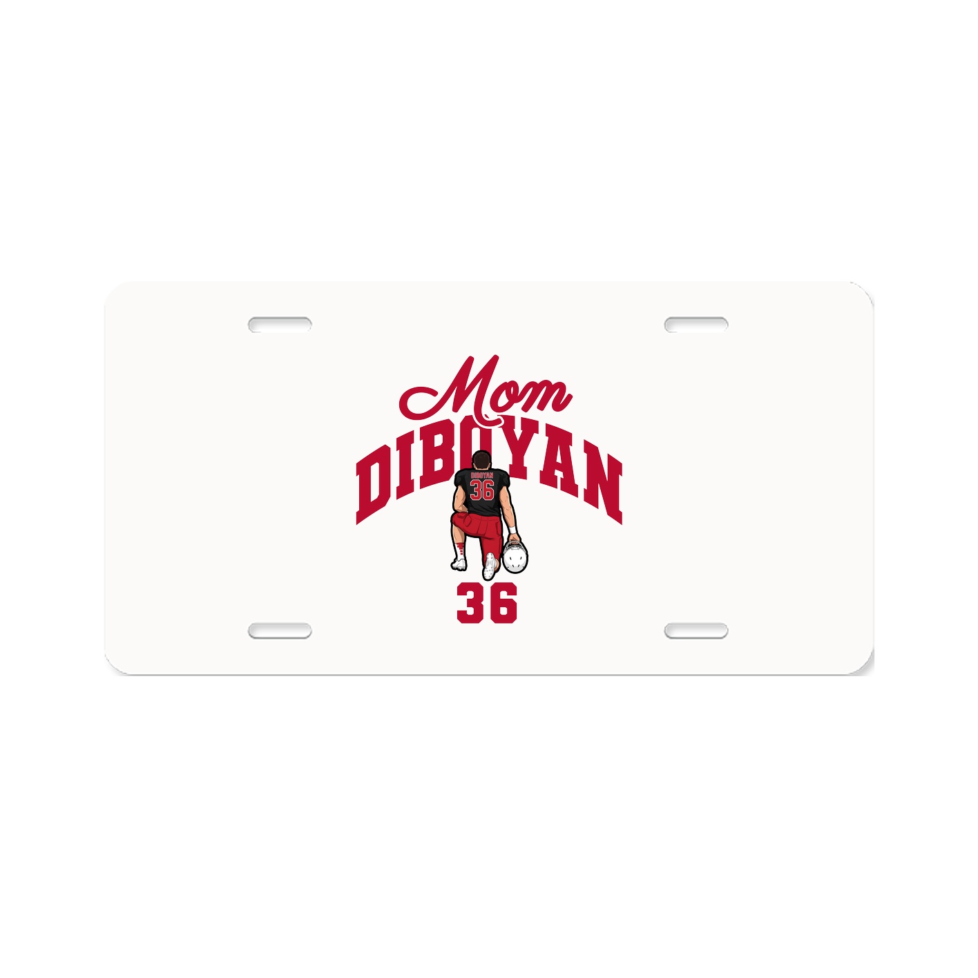 License Plate — Mothers Day Arch in Classic
