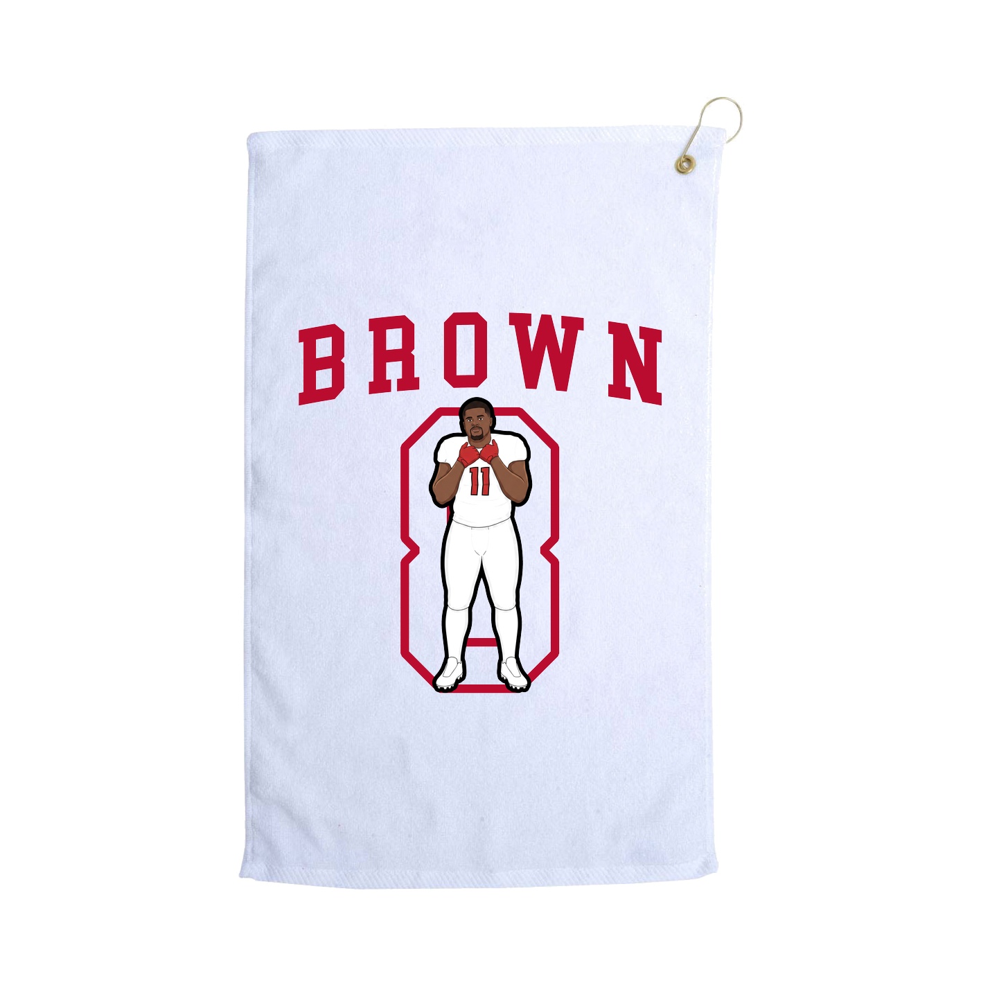 Golf Towel — Shirsey in White