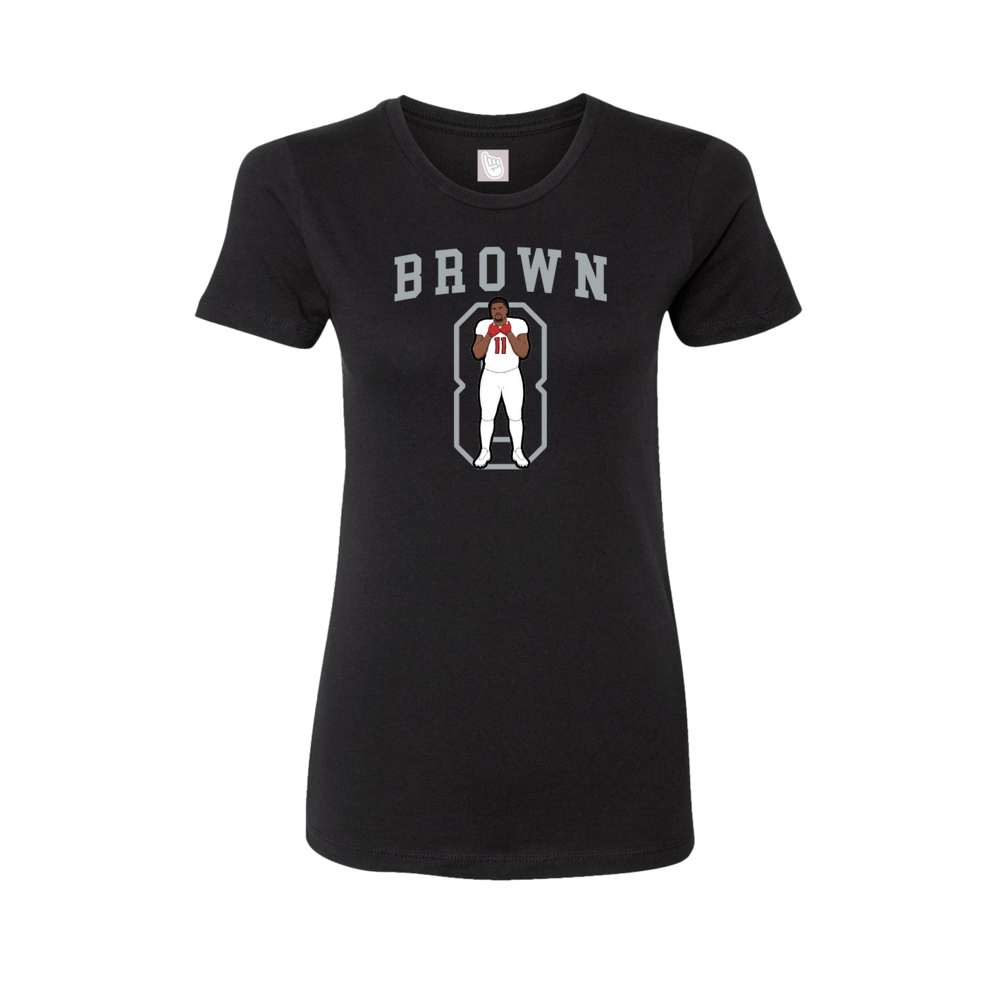 Fitted Women's Tee — Shirsey in Black