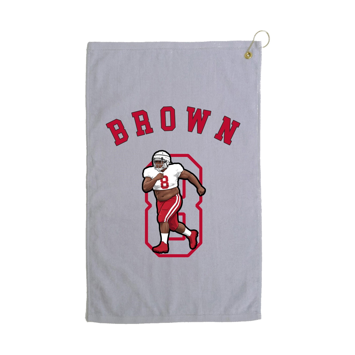 Golf Towel — Shirsey Arch in Grey
