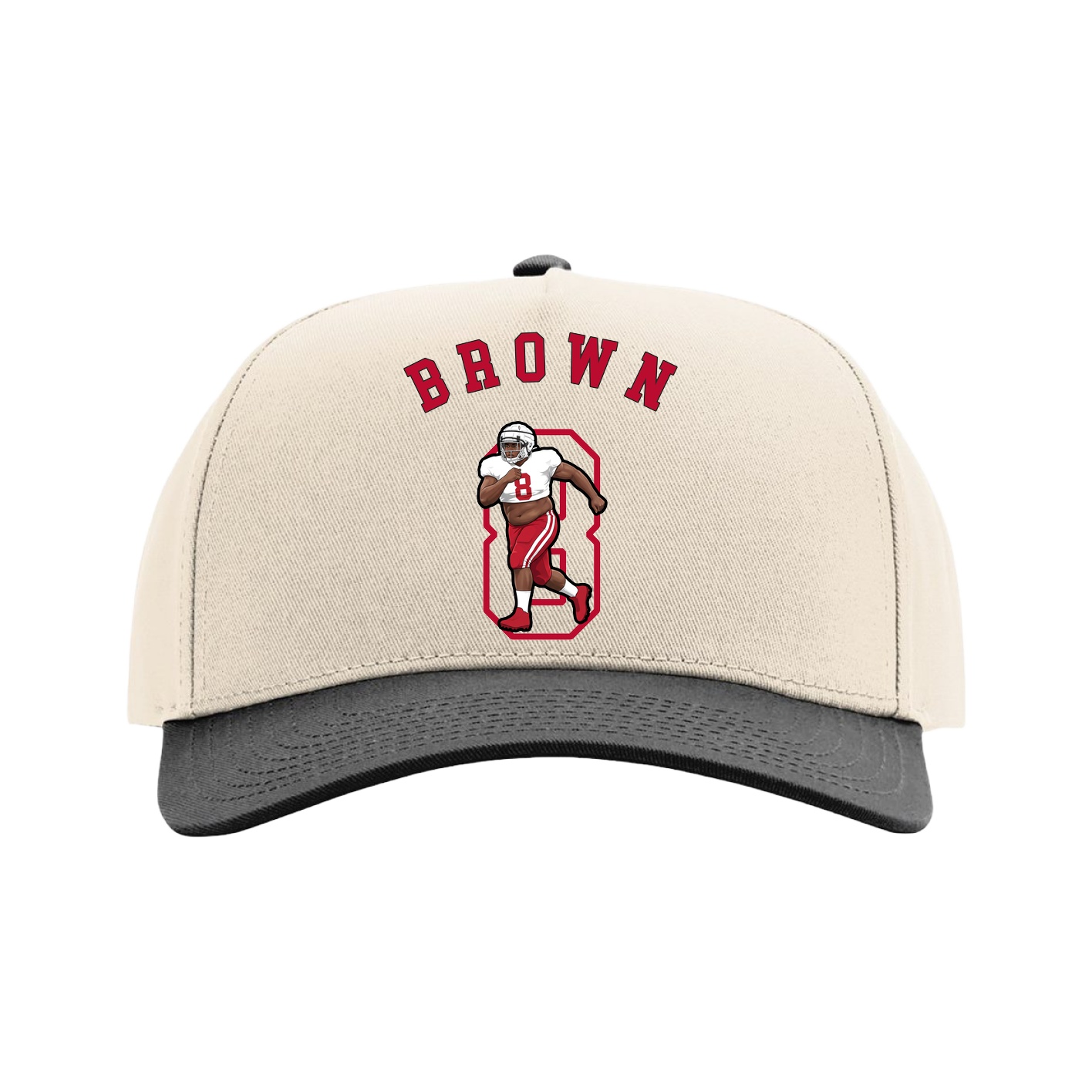 Full Fabric Five-Panel Champ Cap