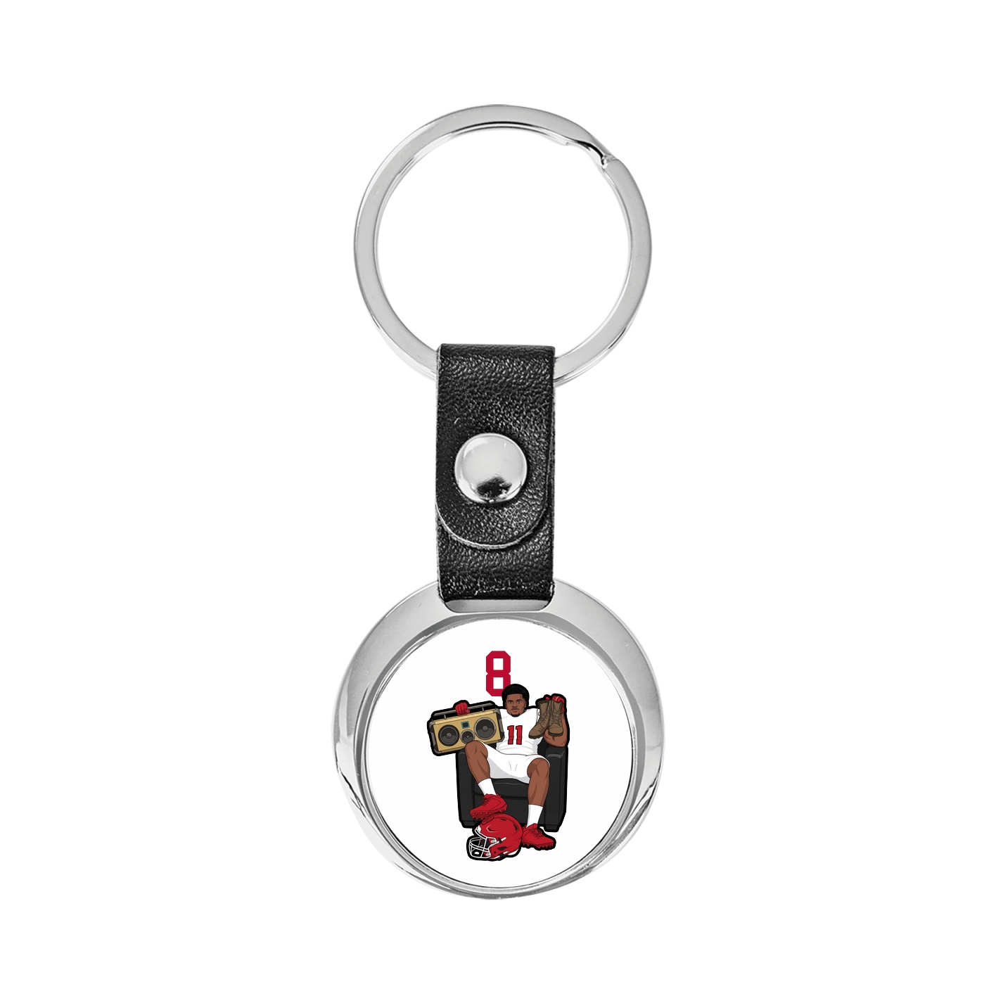 Key Chain — Number Top in Classic
