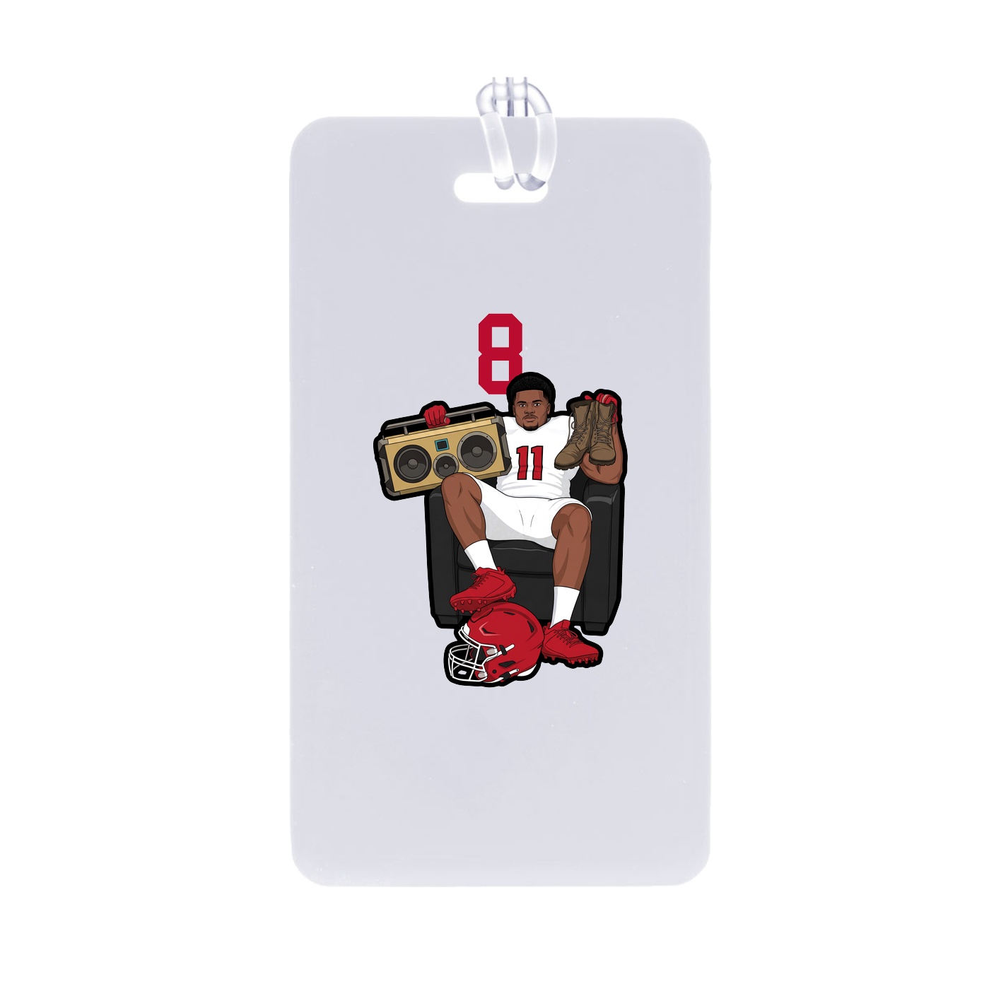 Bag Tag — Number Top in Classic