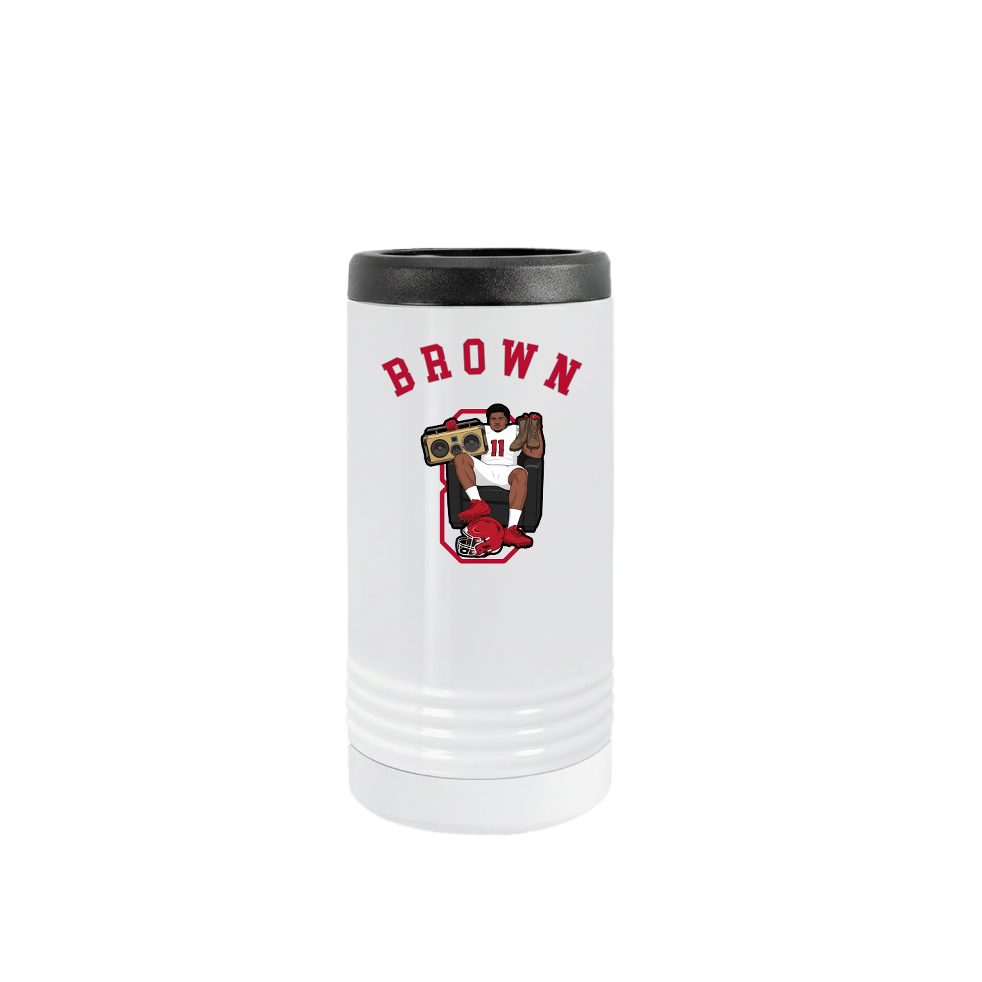 Slim Beverage Holder — Shirsey Arch in White