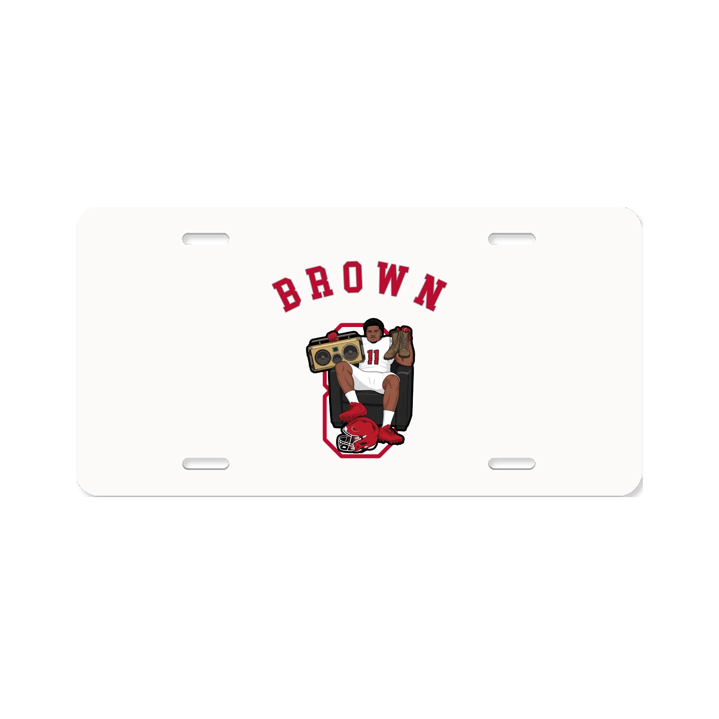 License Plate — Shirsey Arch in Classic