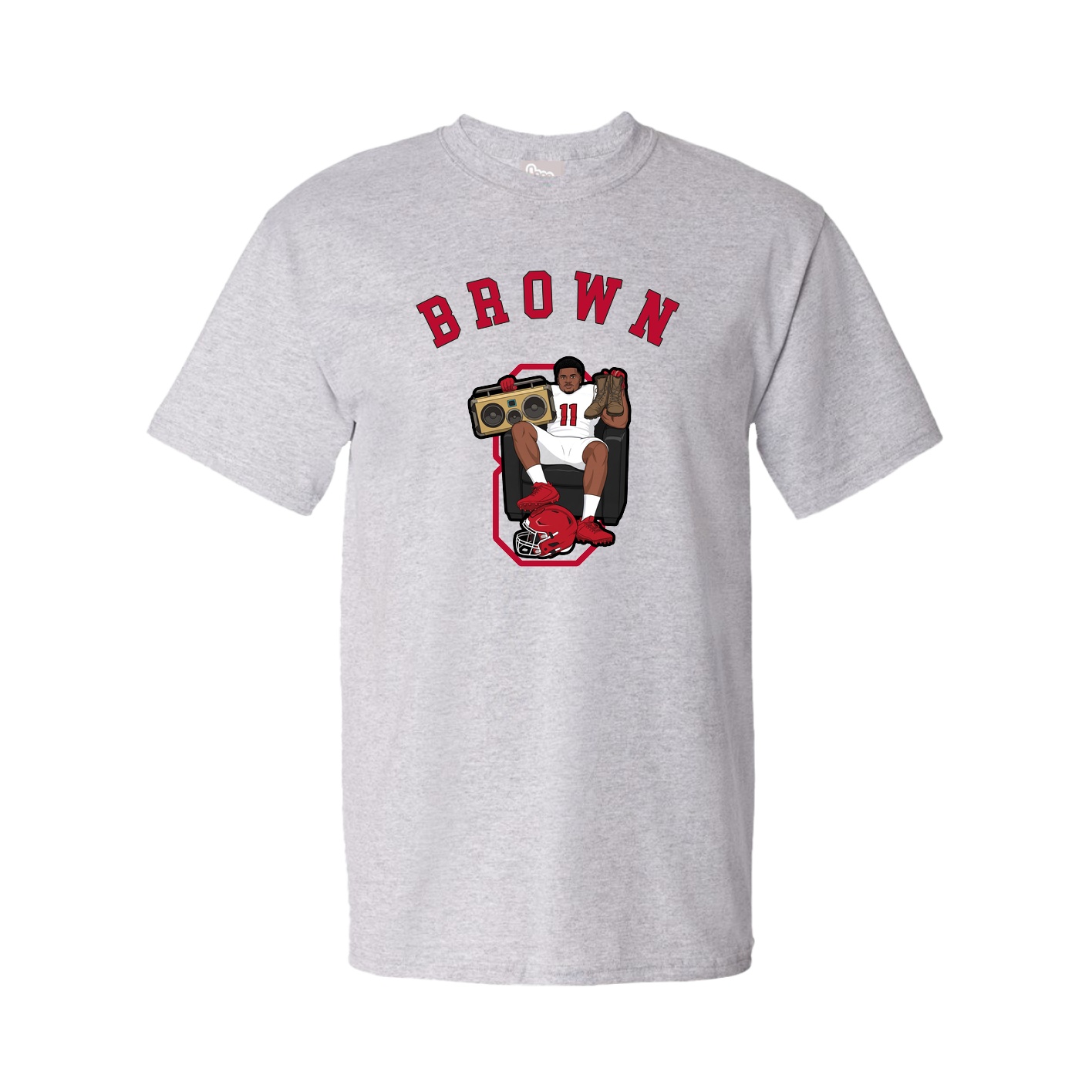 Youth Tee — Shirsey Arch in Grey