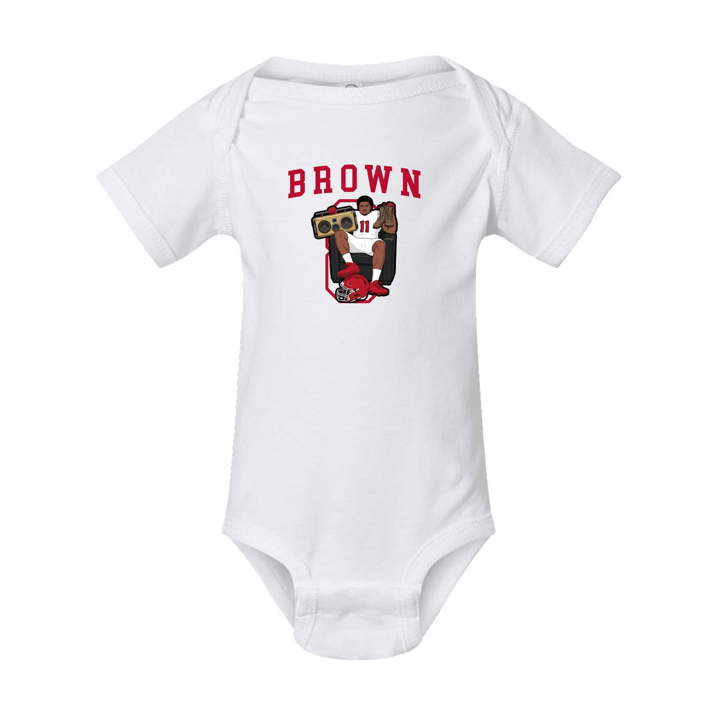 Baby Onesie — Shirsey in White