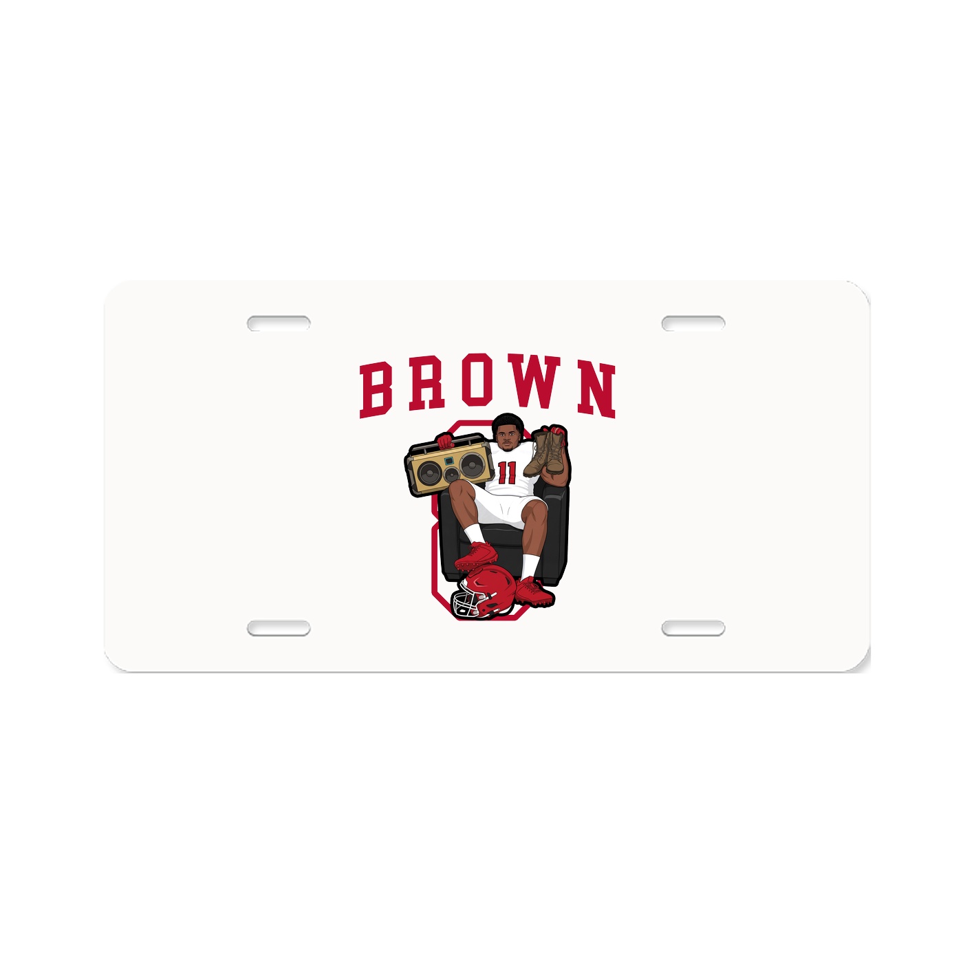 Aluminum License Plate