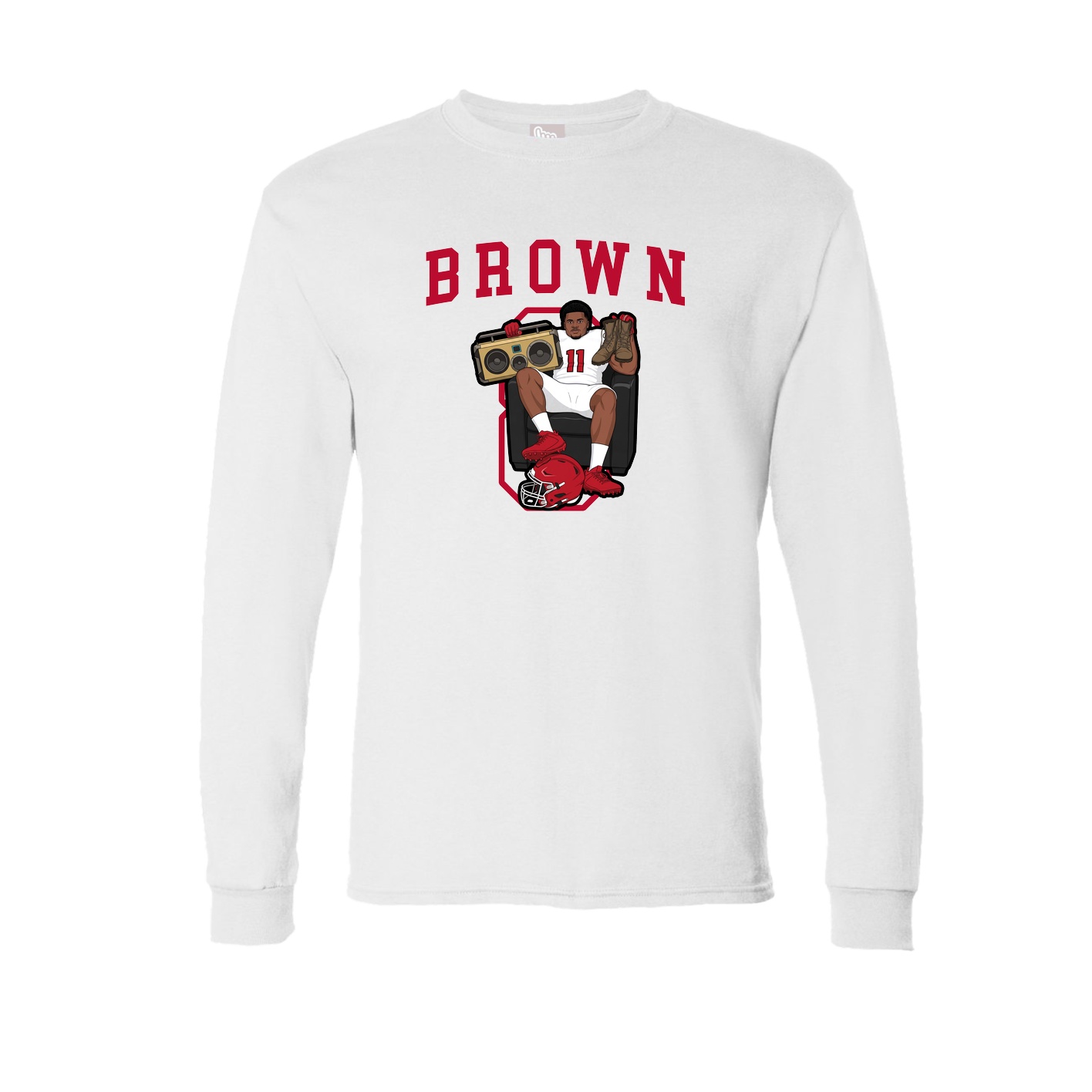 Long Sleeve Tee — Shirsey in White