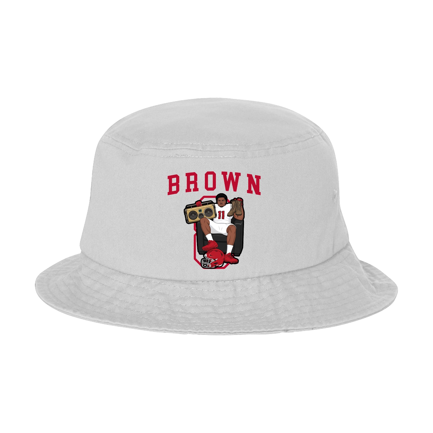 Bucket Cap — Shirsey in White