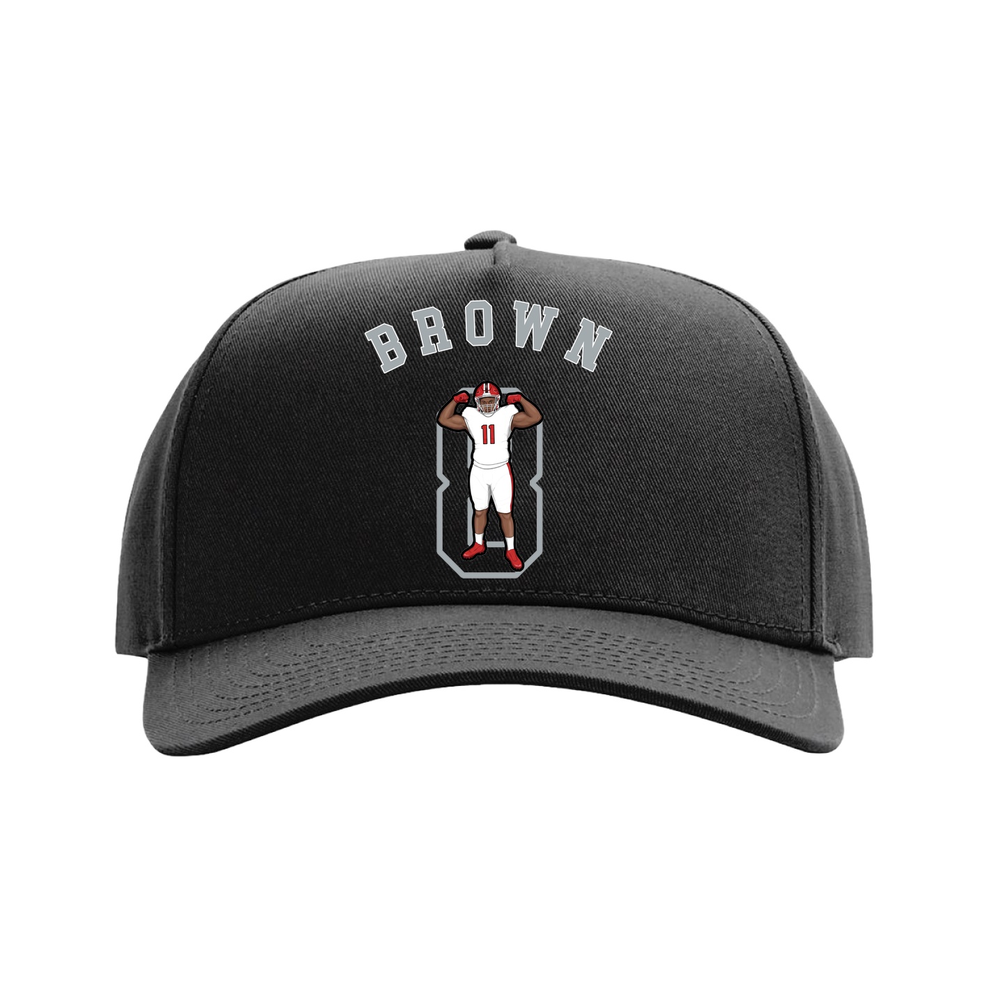 Full Fabric Five-Panel Champ Cap