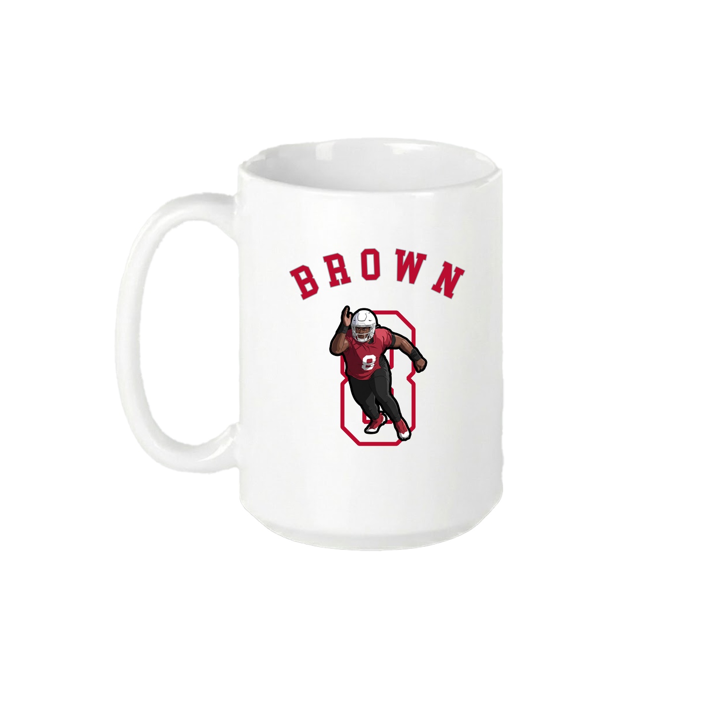 15oz Coffee Mug — Shirsey Arch in White