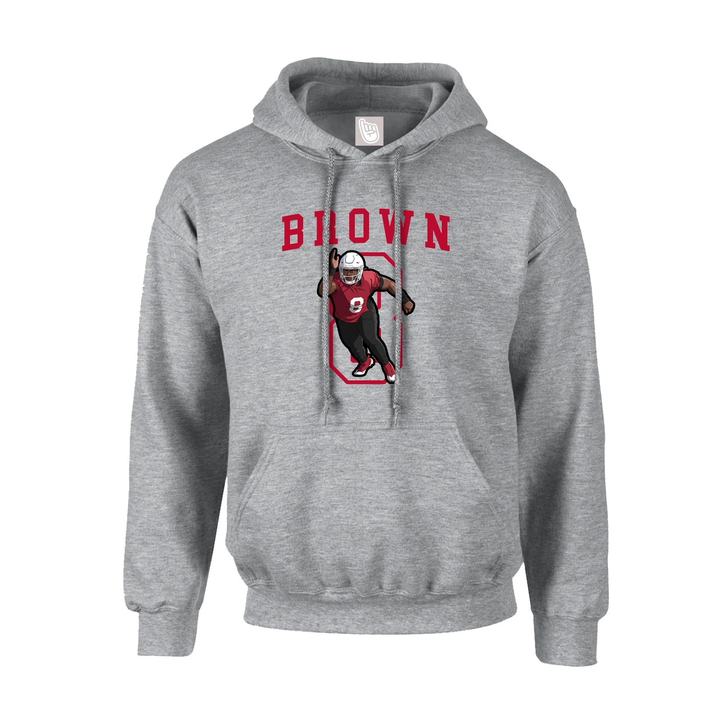 Hoodie — Shirsey in Grey