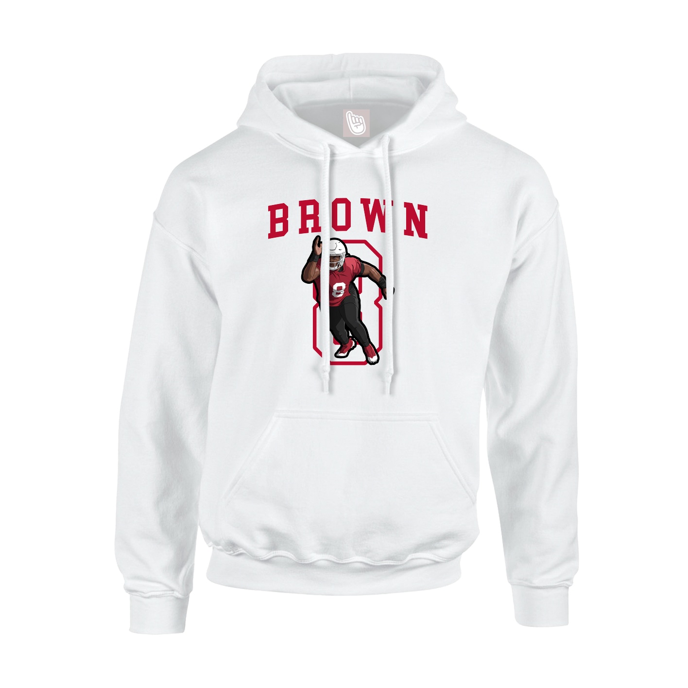 Youth Hoodie — Shirsey in White