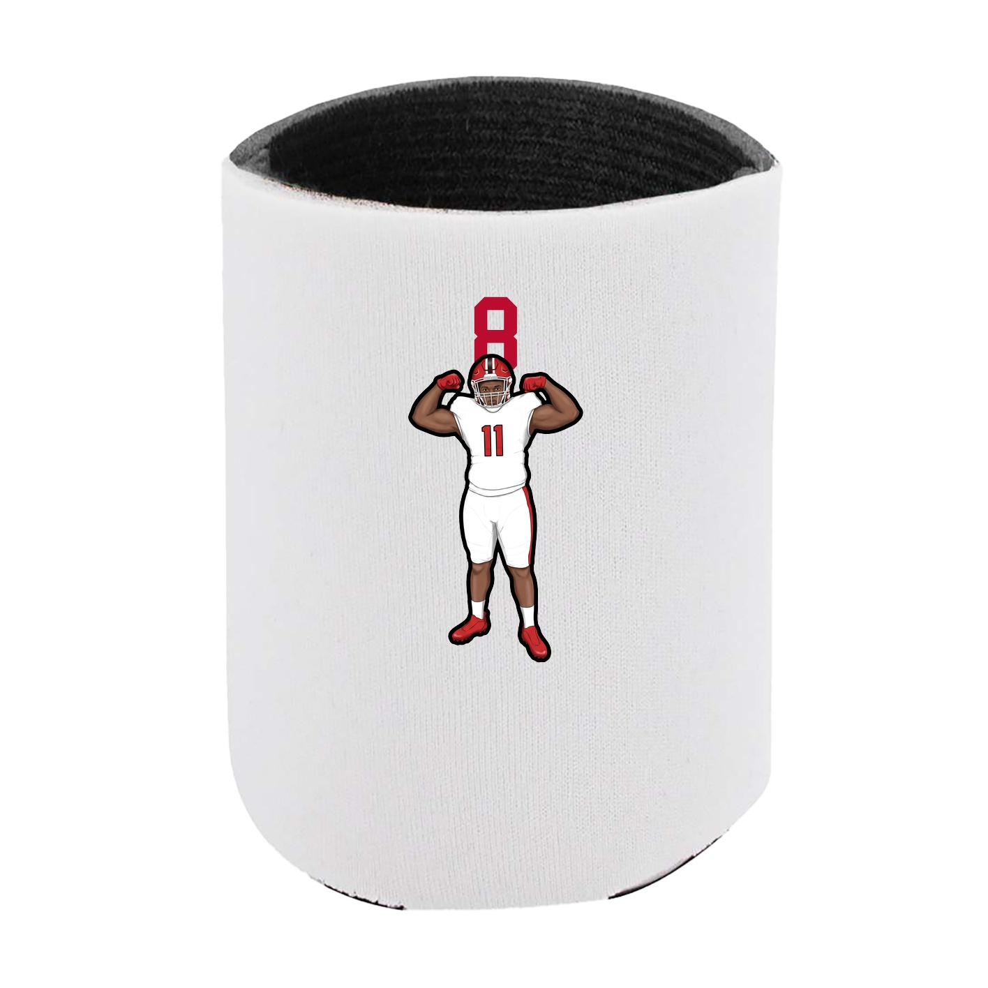 Can Holder — Number Top in White