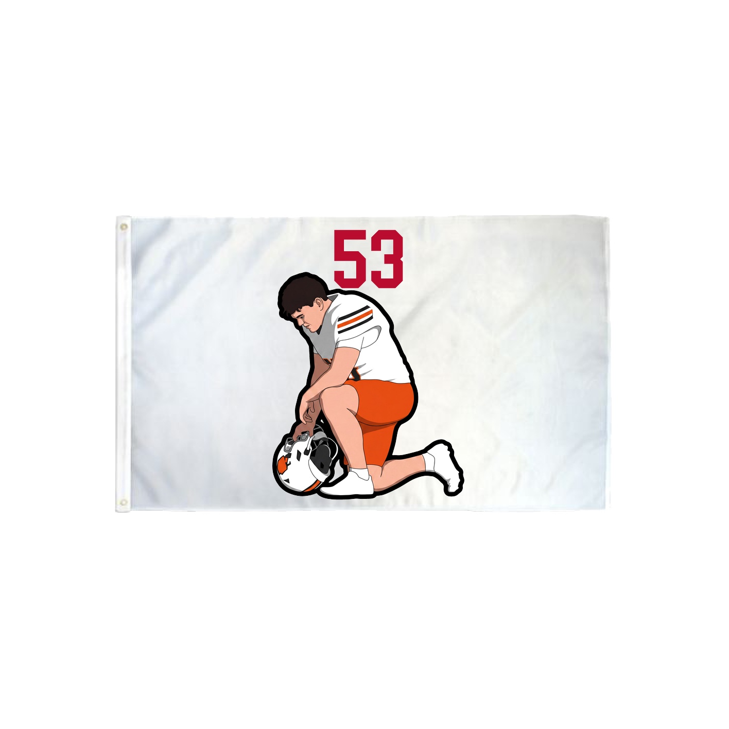 3x5 Flag — Number Top in Classic
