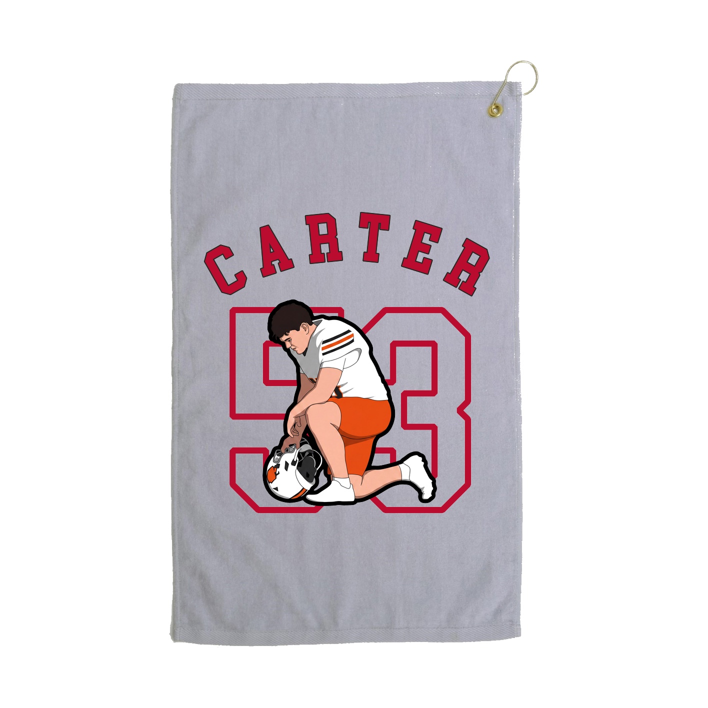 Golf Towel — Shirsey Arch in Grey