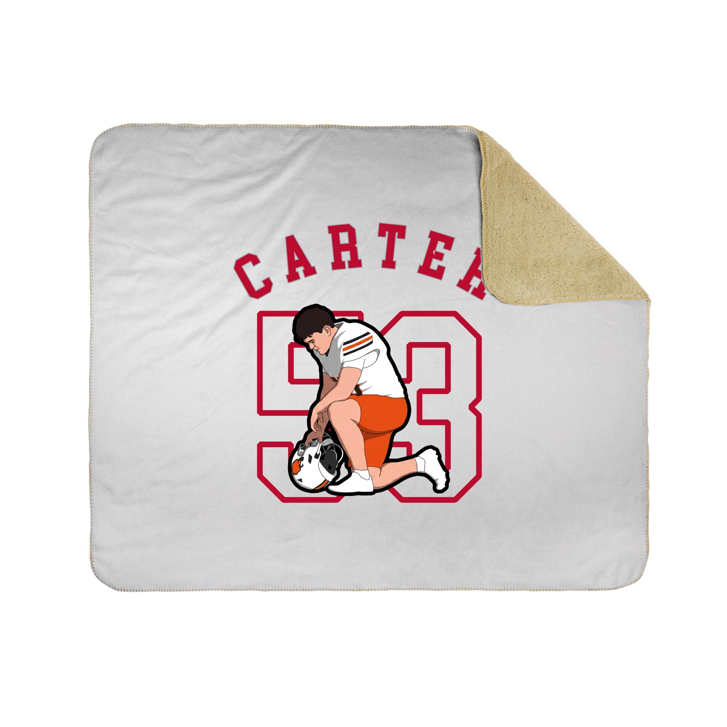 Throw Blanket — Shirsey Arch in White
