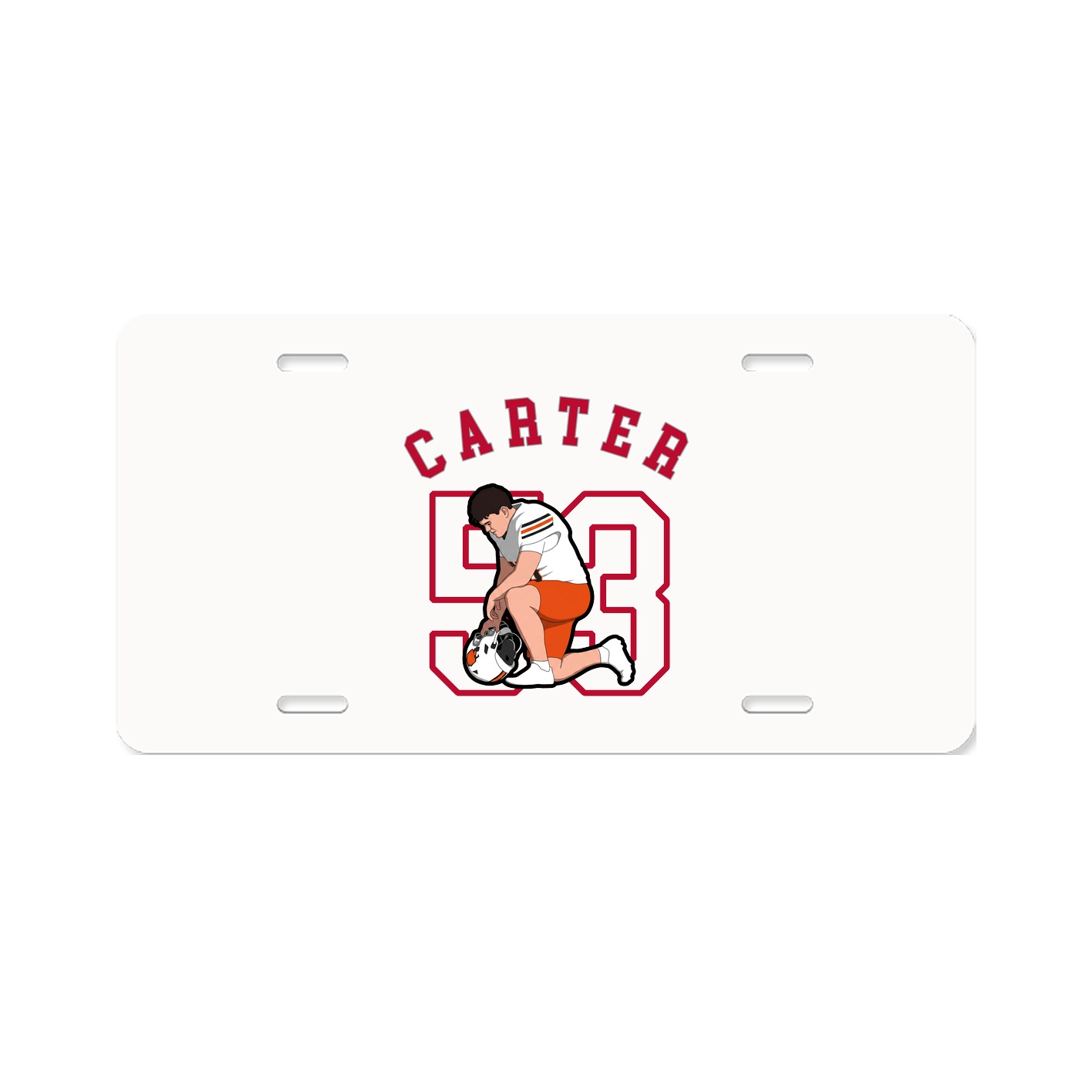 License Plate — Shirsey Arch in Classic