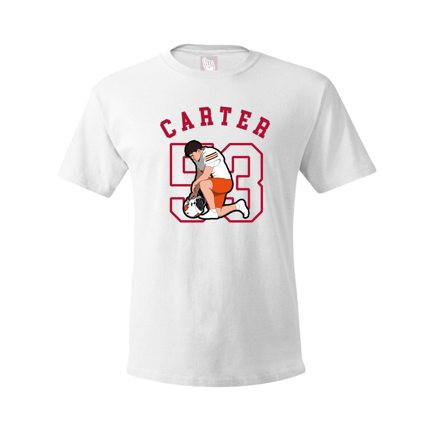 Youth Tee — Shirsey Arch in White