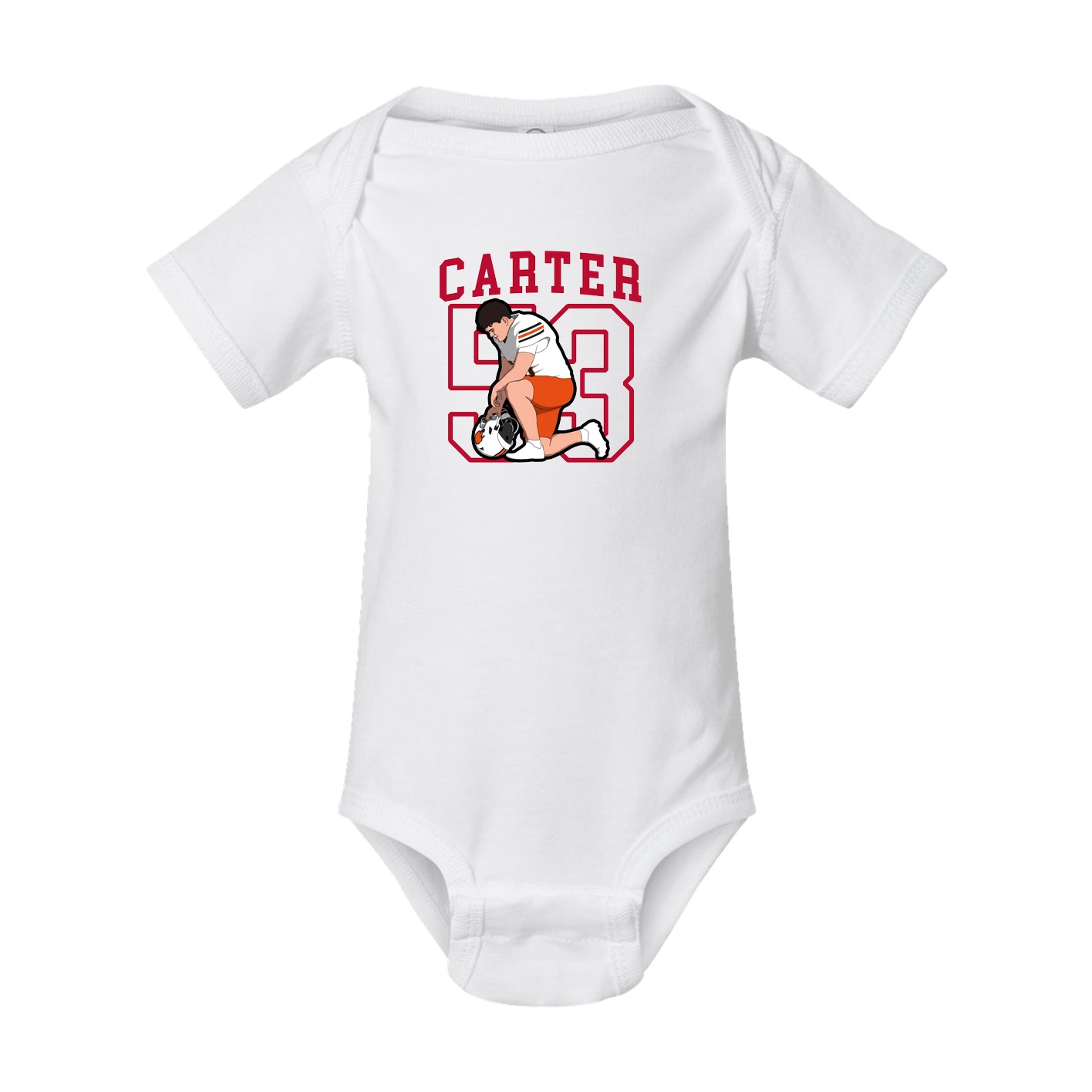 Baby Onesie — Shirsey in White