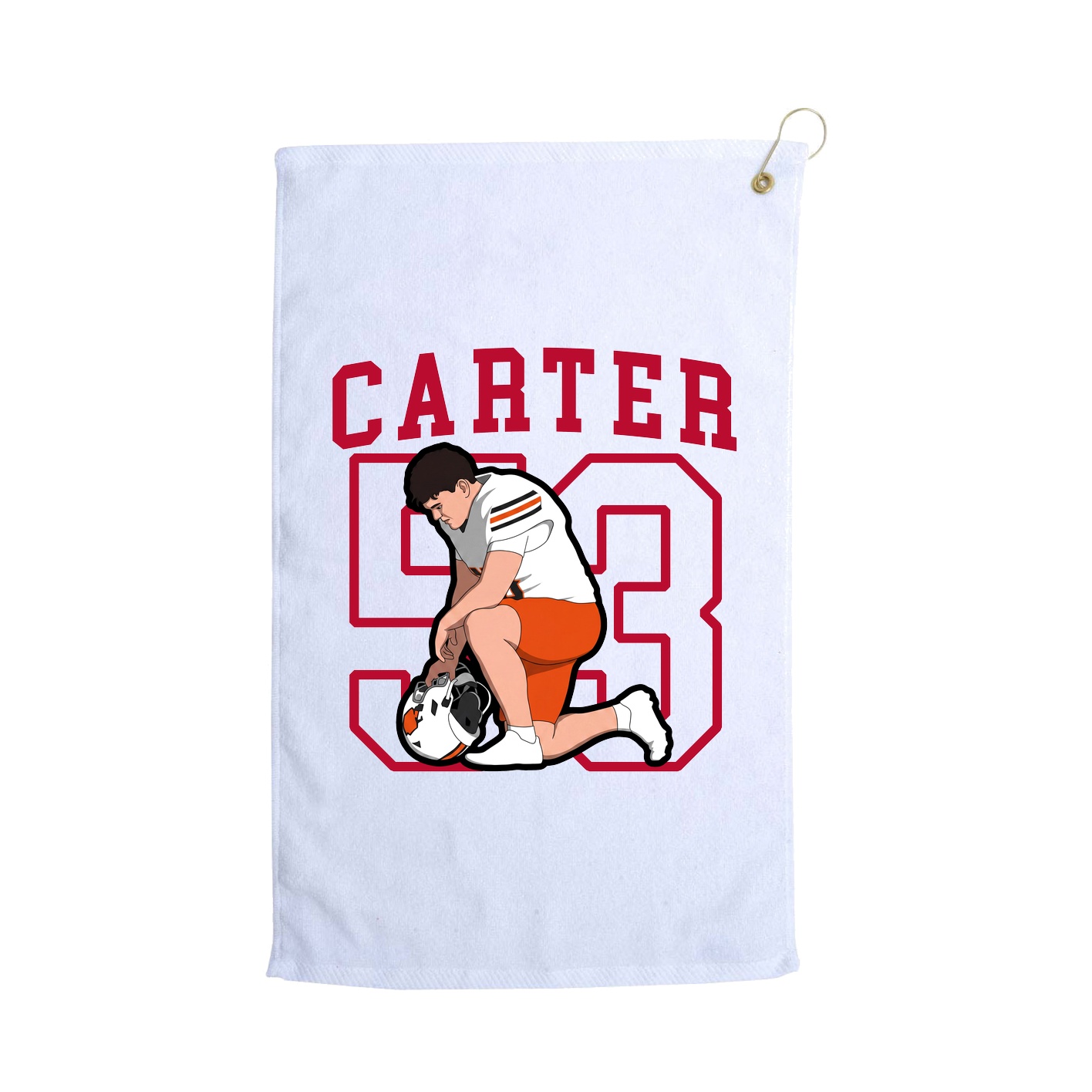 Golf Towel — Shirsey in White