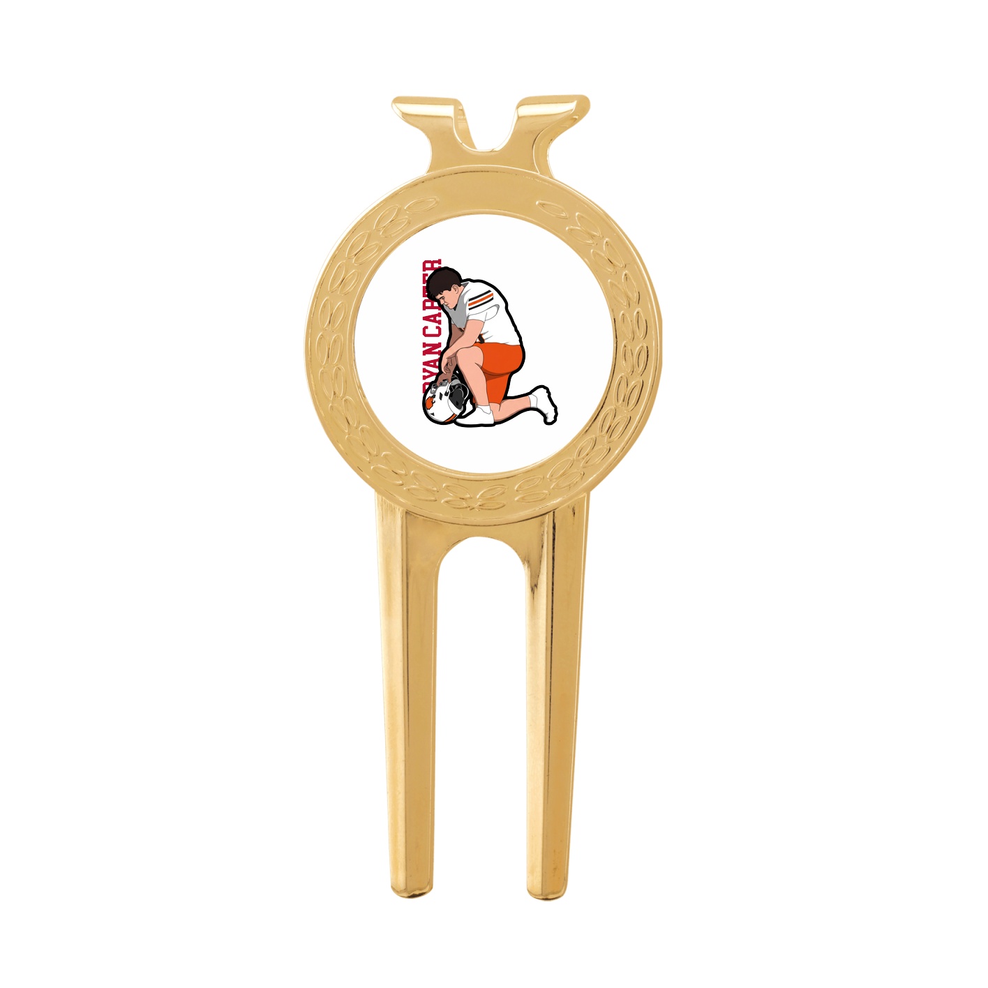 Divot Tool with Ball Marker — Name Vertical in Classic