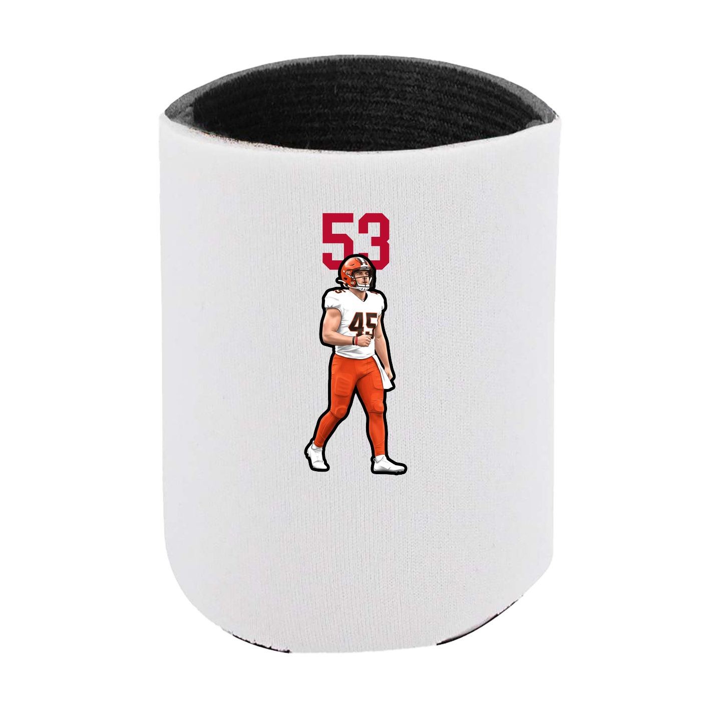 Can Holder — Number Top in White