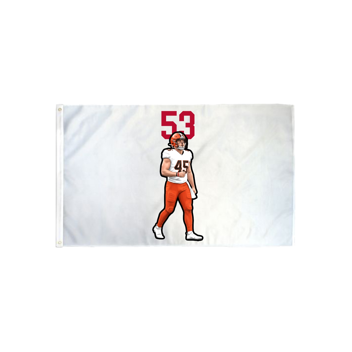 3x5 Flag — Number Top in Classic