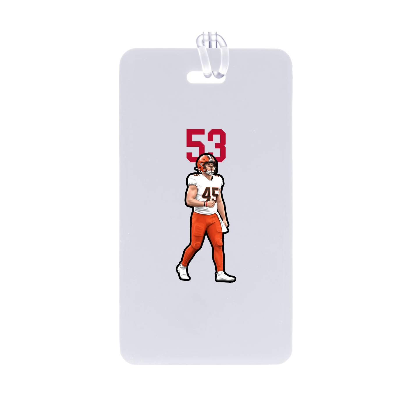 Bag Tag — Number Top in Classic
