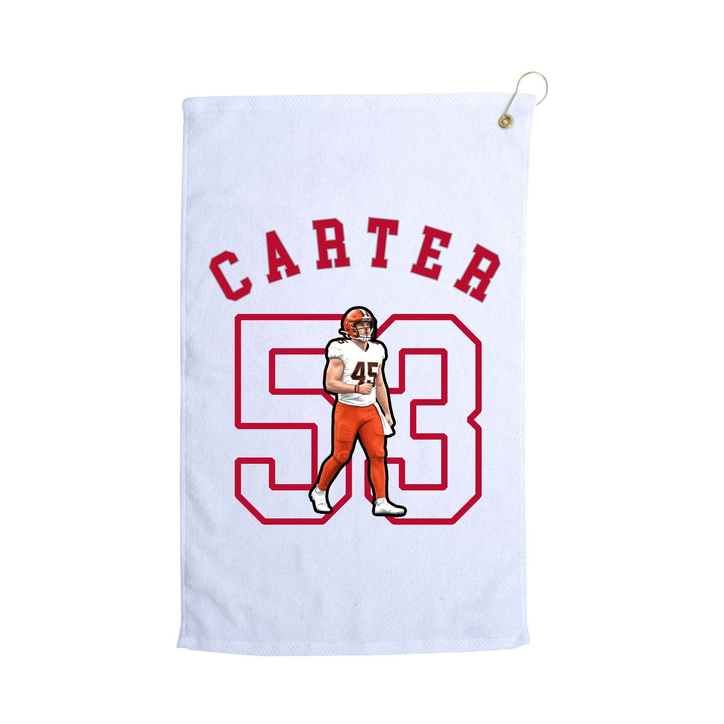 Terry Velour Golf Towel