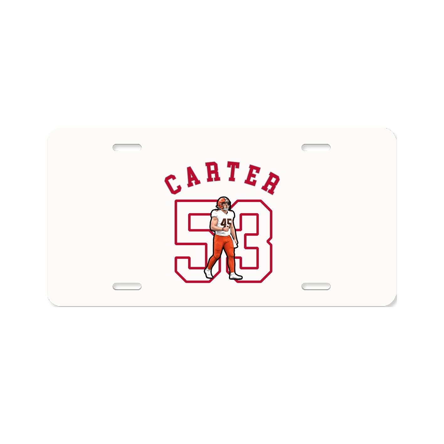License Plate — Shirsey Arch in Classic