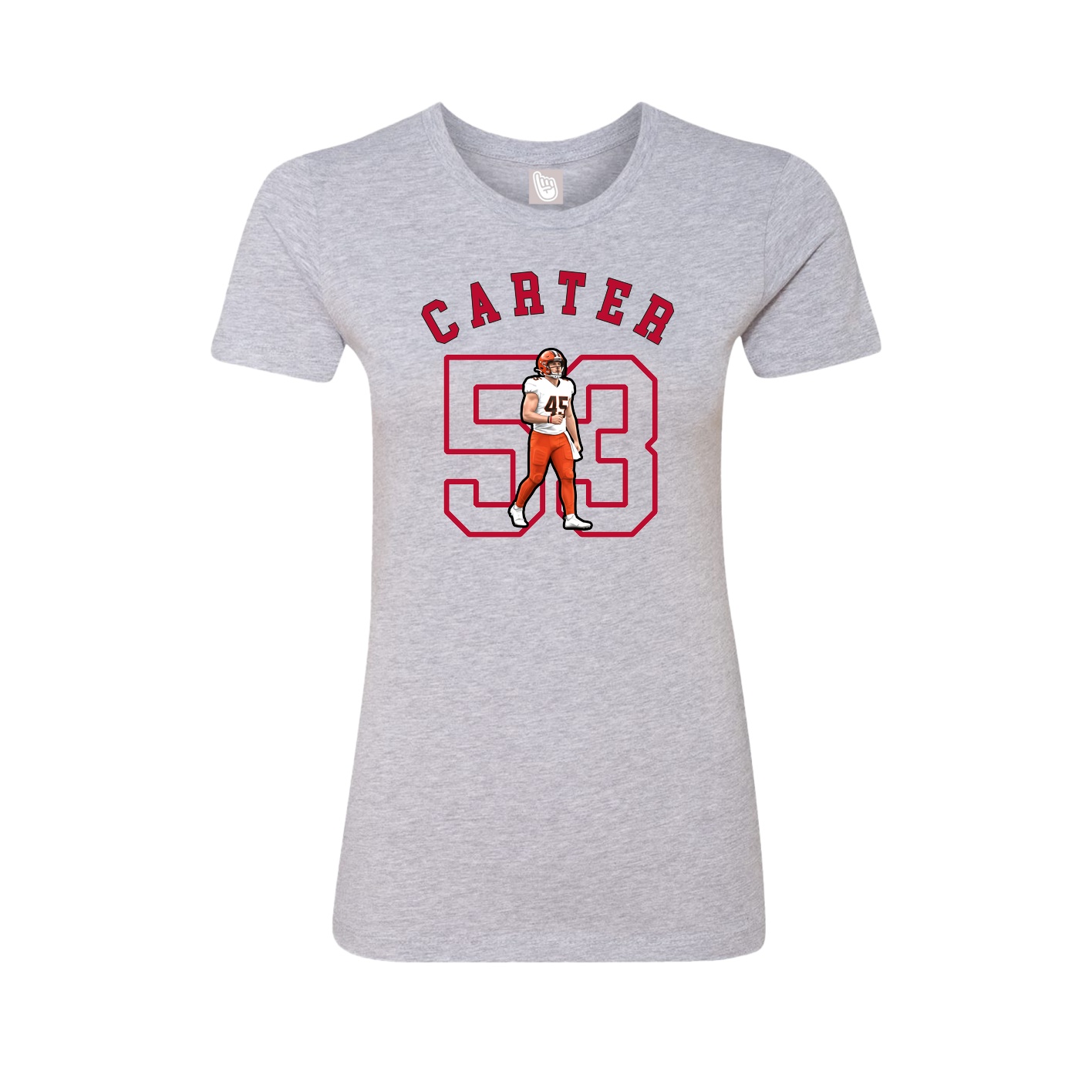 Womens Tee — Shirsey Arch in Grey
