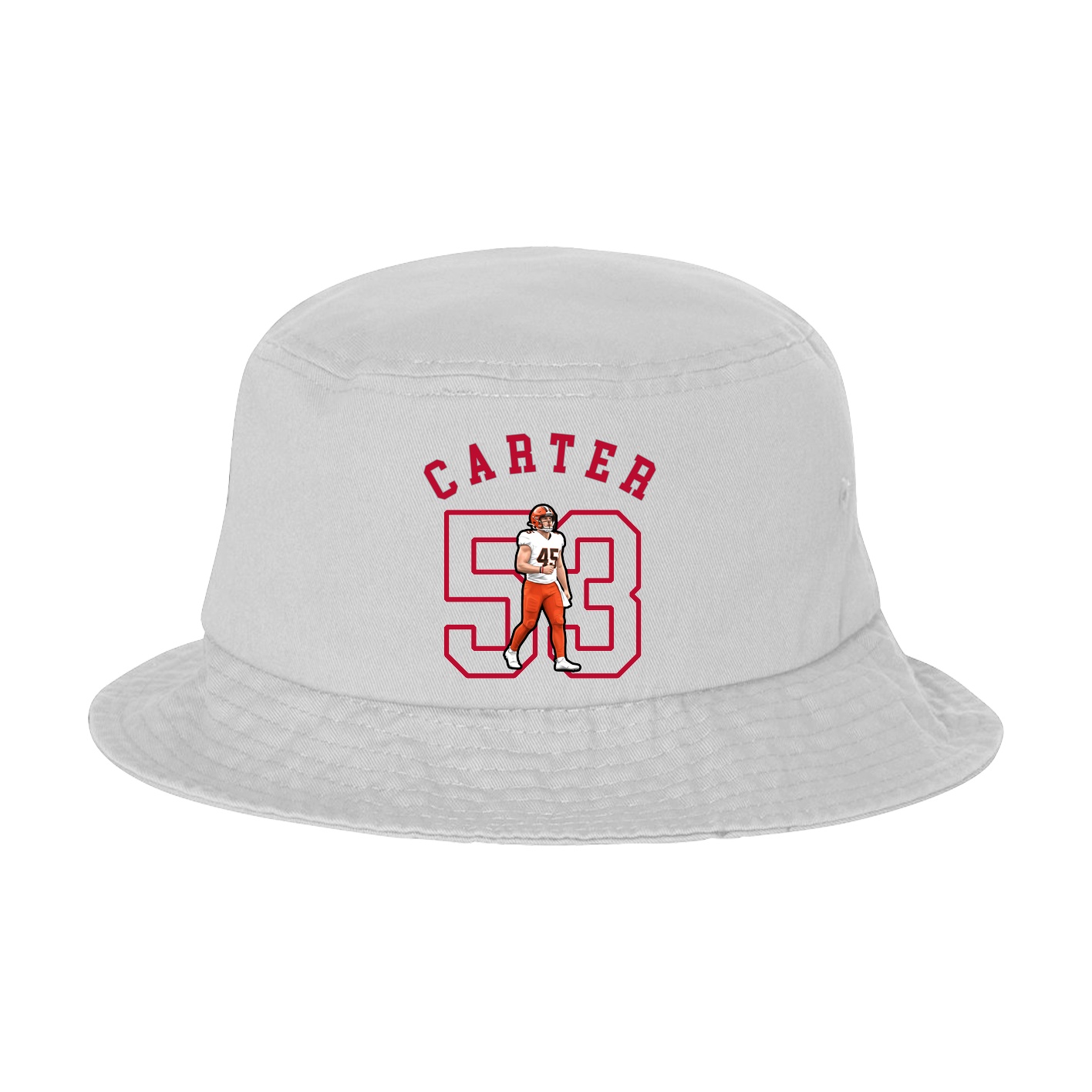 Bucket Cap — Shirsey Arch in White