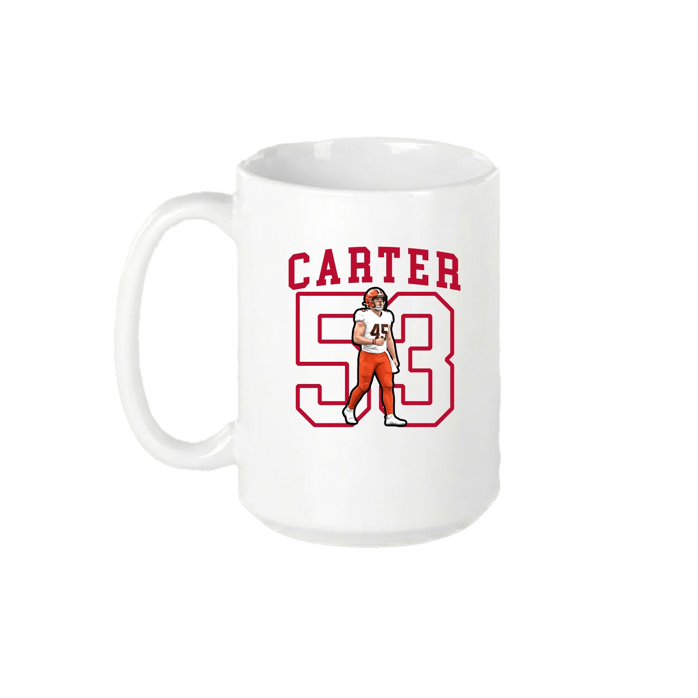 15oz Coffee Mug — Shirsey in White