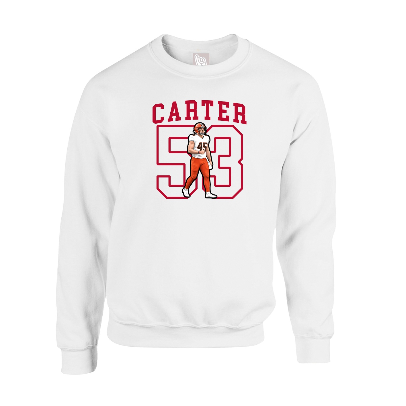 Fleece Crew — Shirsey in White