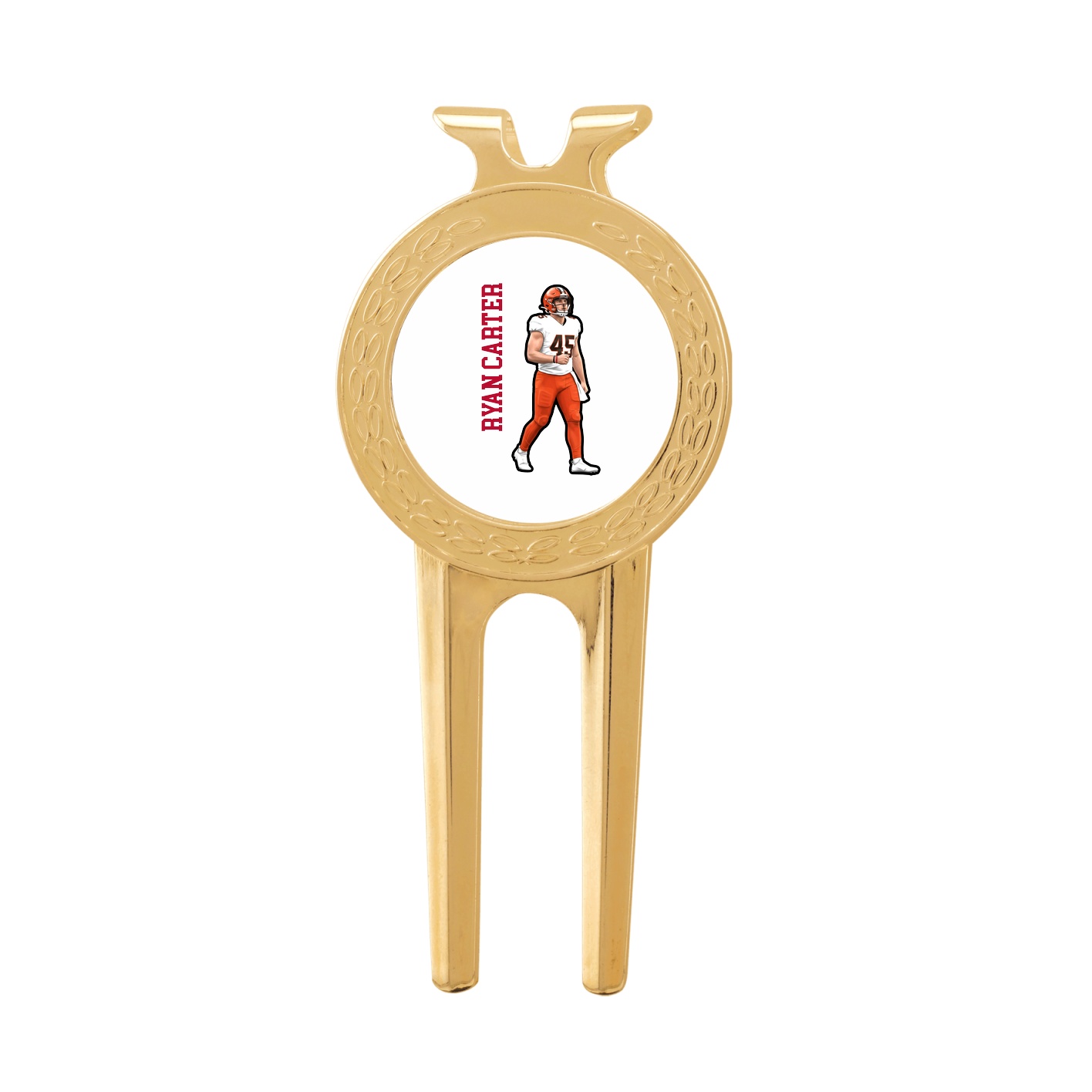 Divot Tool with Ball Marker — Name Vertical in Classic
